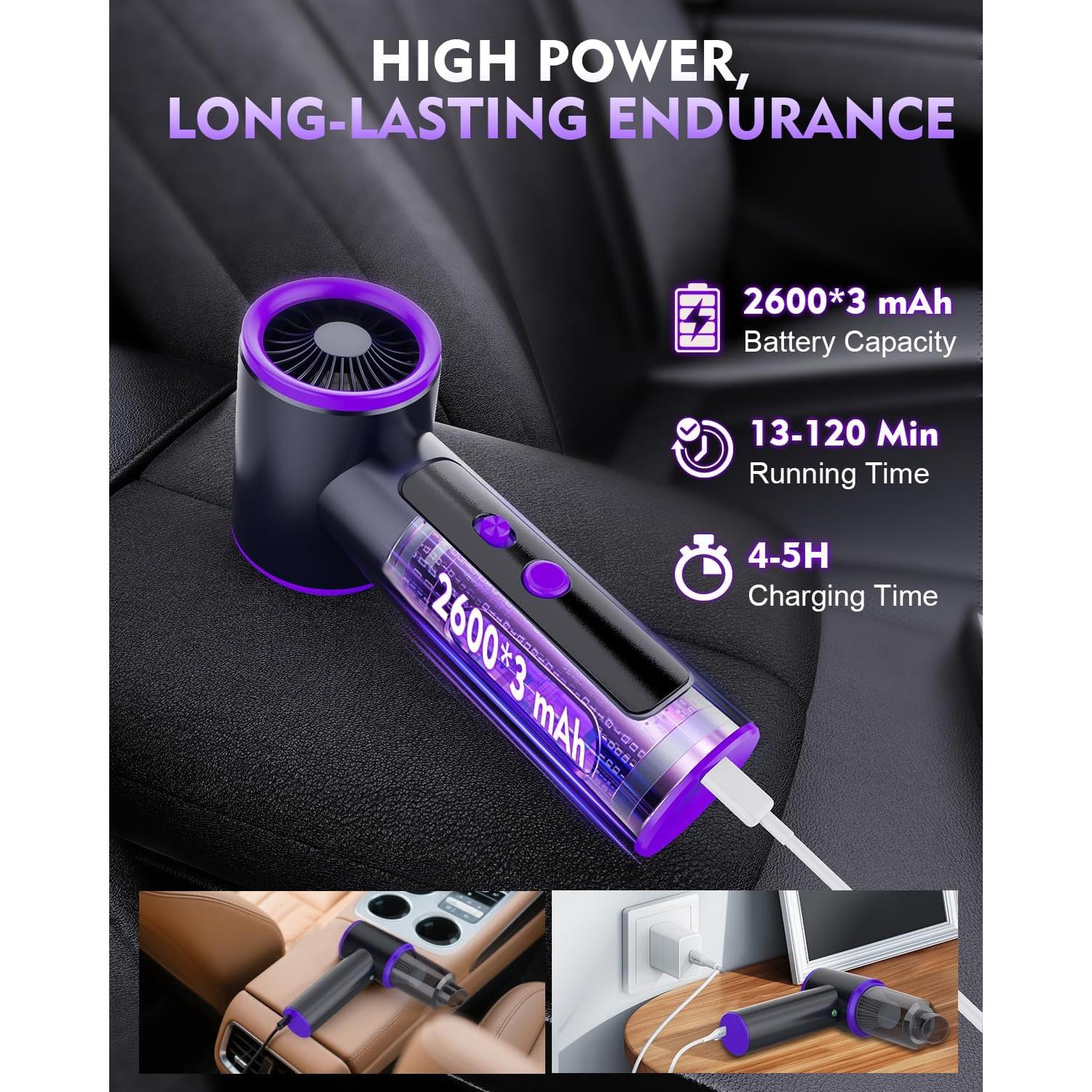 Aspiradora de Mano Inalámbrica Hayousui SOKVC10 16000PA