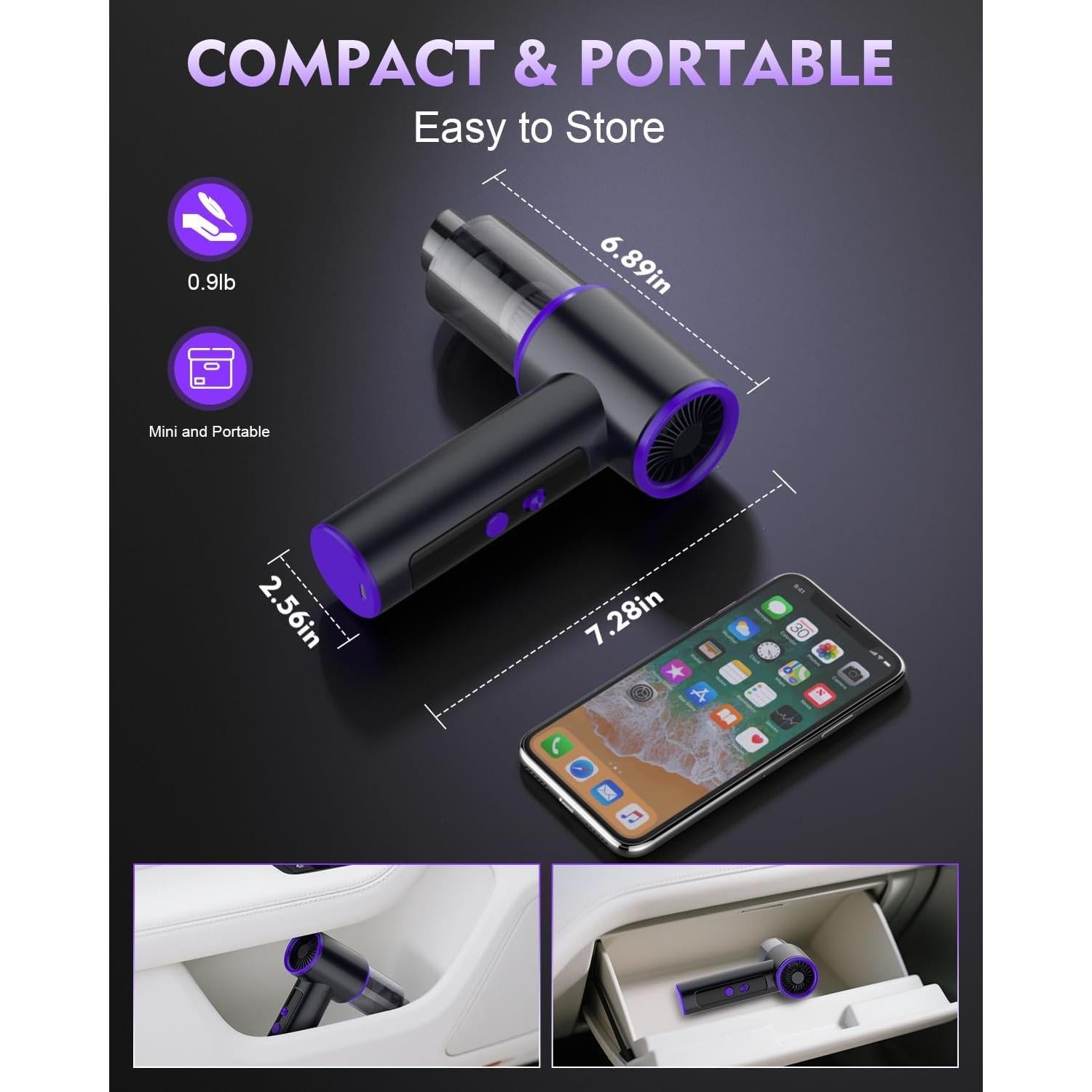 Aspiradora de Mano Inalámbrica Hayousui SOKVC10 16000PA