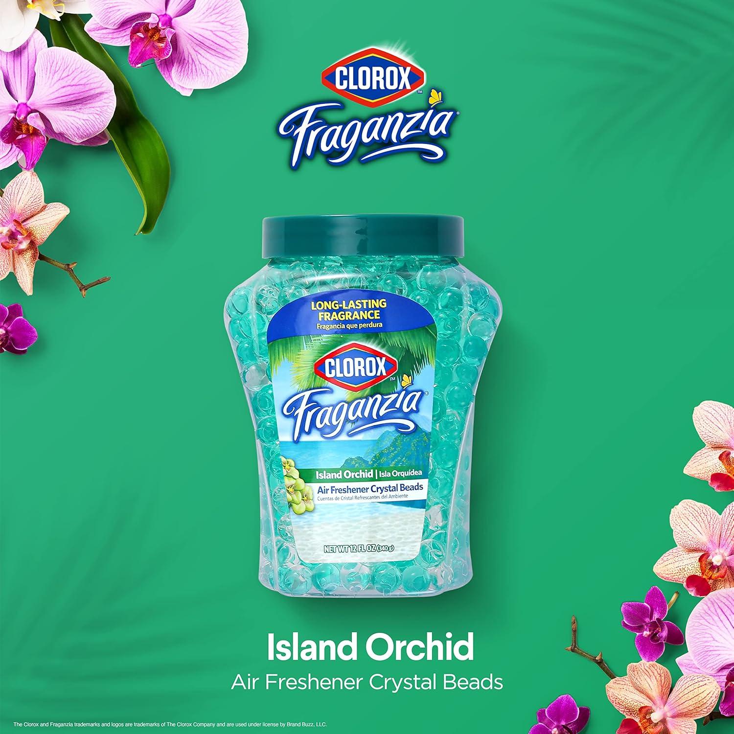 Ambientador de Gel Clorox Fraganzia 354 ml Orquidea de Isla