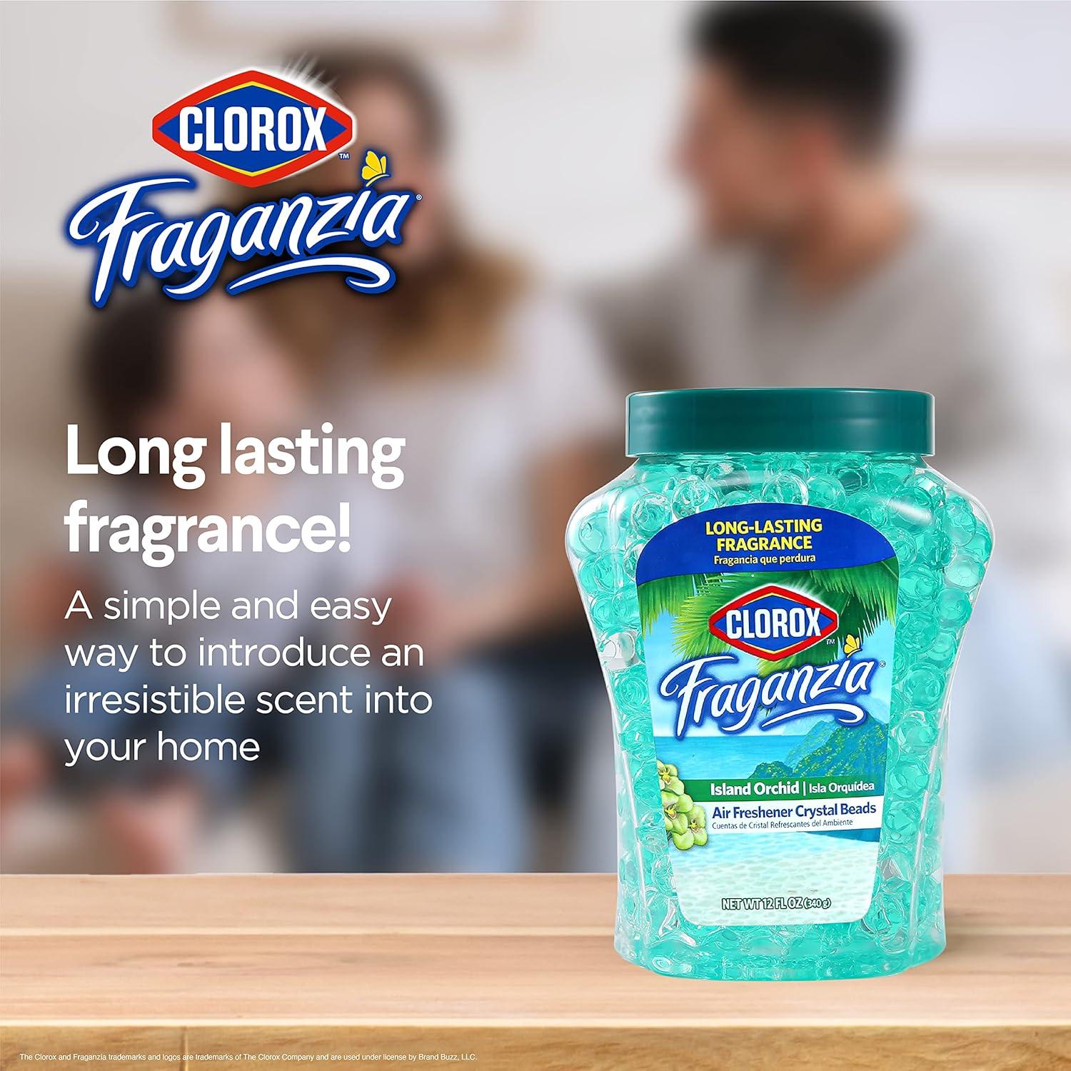 Ambientador de Gel Clorox Fraganzia 354 ml Orquidea de Isla