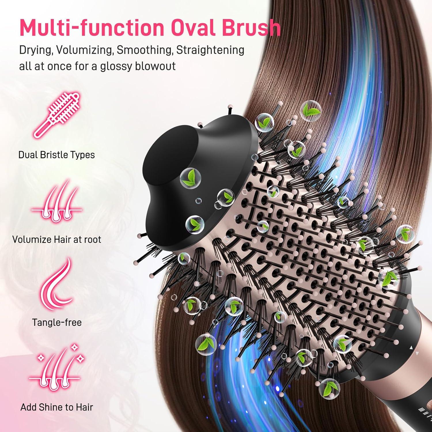 Cepillo Secador de Pelo 5 en 1 MESCOMB Doble Voltaje 1.67kg