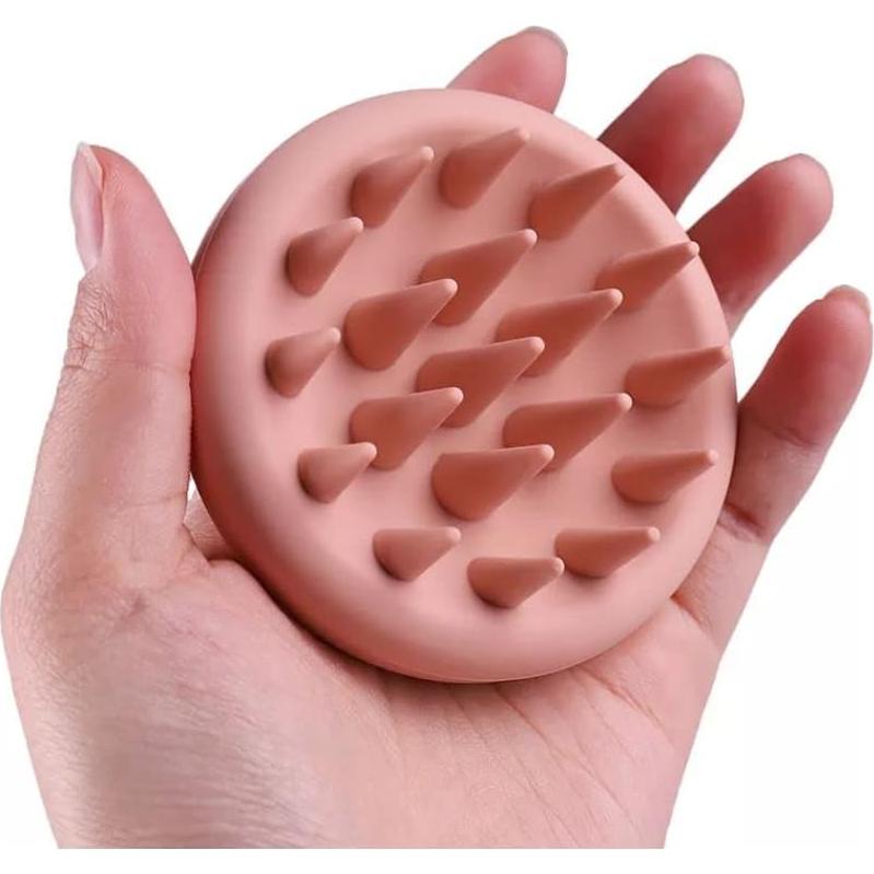 Cepillo Masajador de Cuero Cabelludo Topmed ETS Rosa