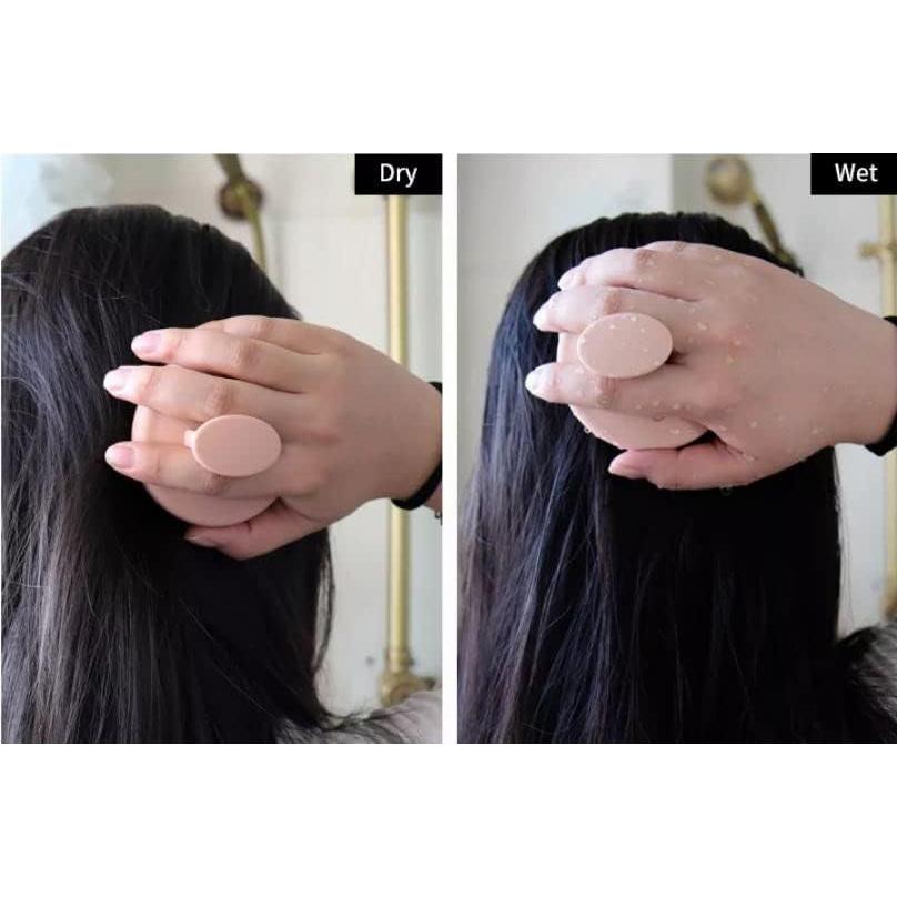 Cepillo Masajador de Cuero Cabelludo Topmed ETS Rosa