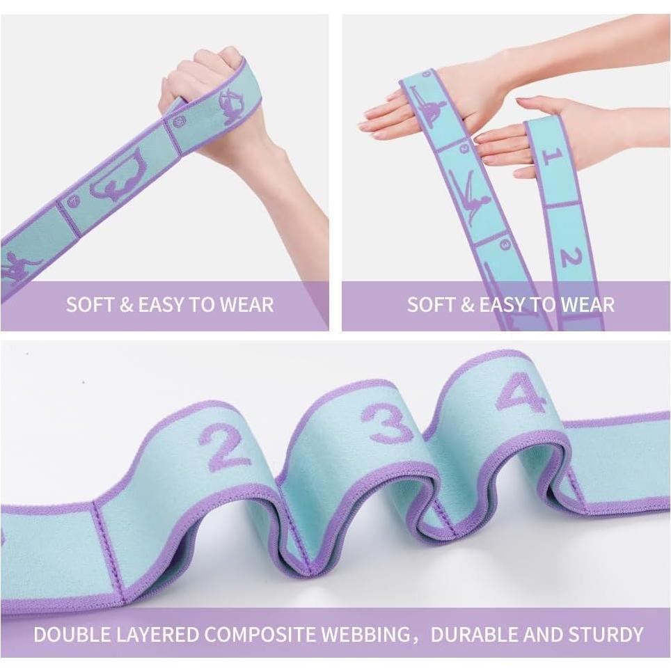 Banda de Resistencia Xensamy 11 Bucles Ajustable para Yoga