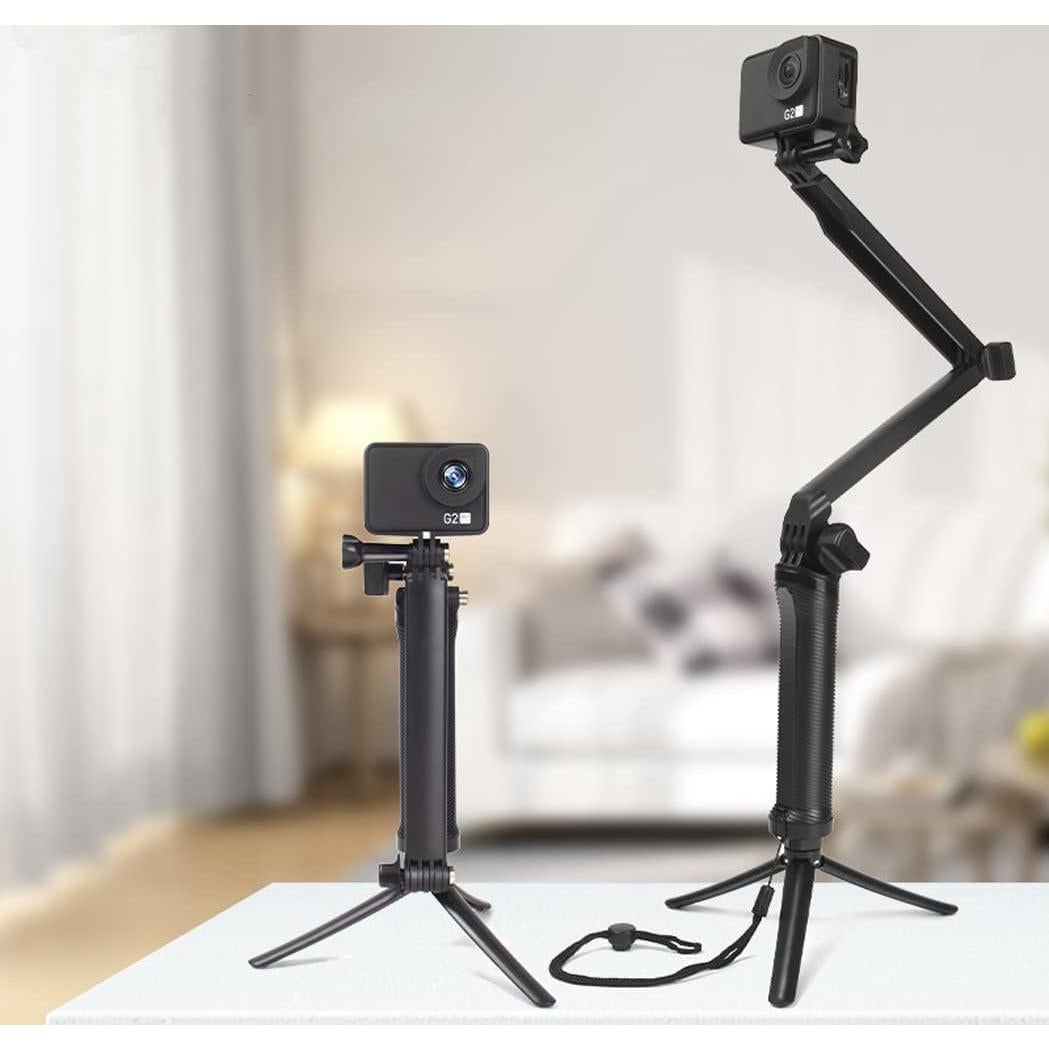 Palo de Selfie Plegable ALILUSSO para GoPro Hero 13-9 y Más