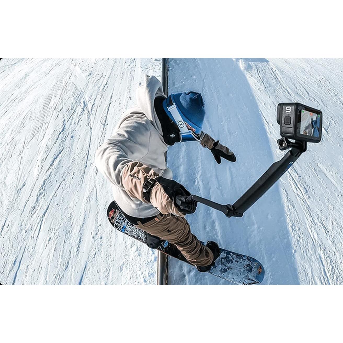 Palo de Selfie Plegable ALILUSSO para GoPro Hero 13-9 y Más