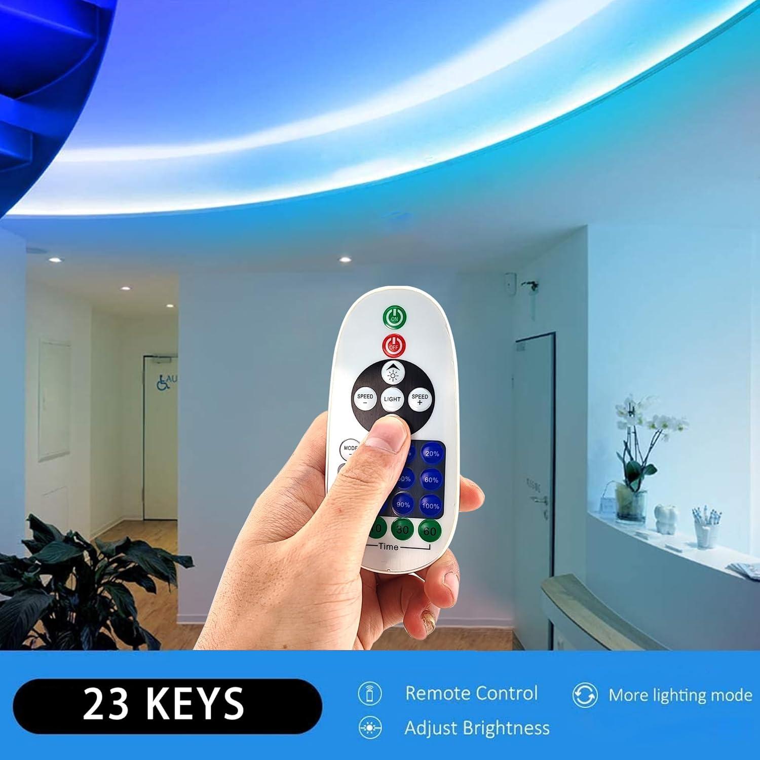 Control Remoto LED JBEIY para Cintas de 12V DC - 23 Teclas