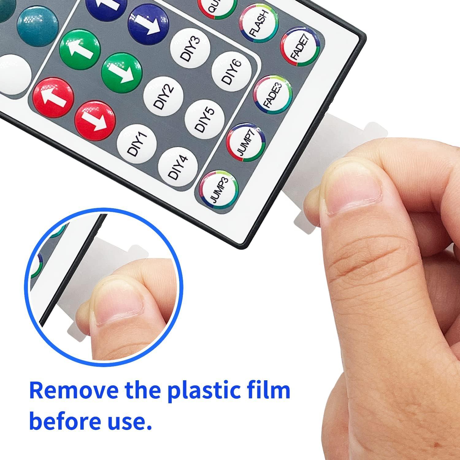 Controlador de Luces LED FONEWE 24V con Control Remoto 44 Teclas