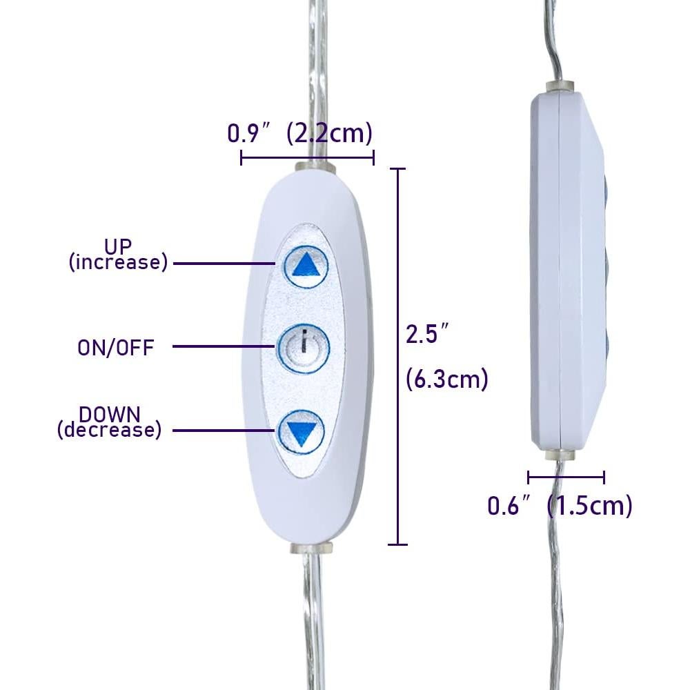 Interruptor Regulador LED 12V DC jXIN con Conector Hembra