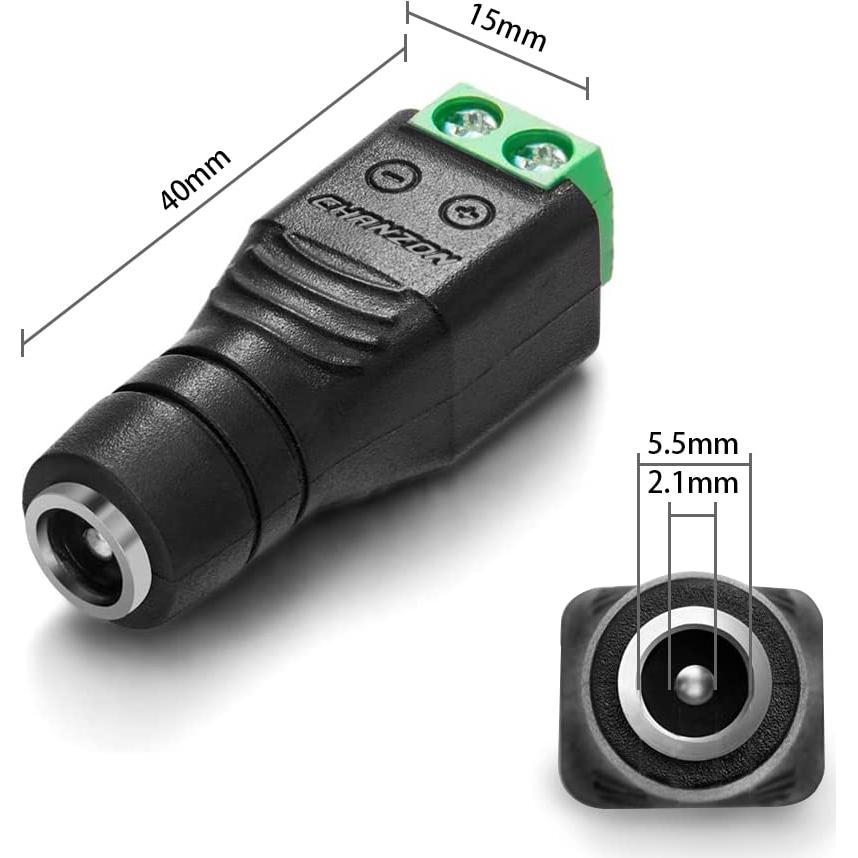 Interruptor Regulador LED 12V DC jXIN con Conector Hembra