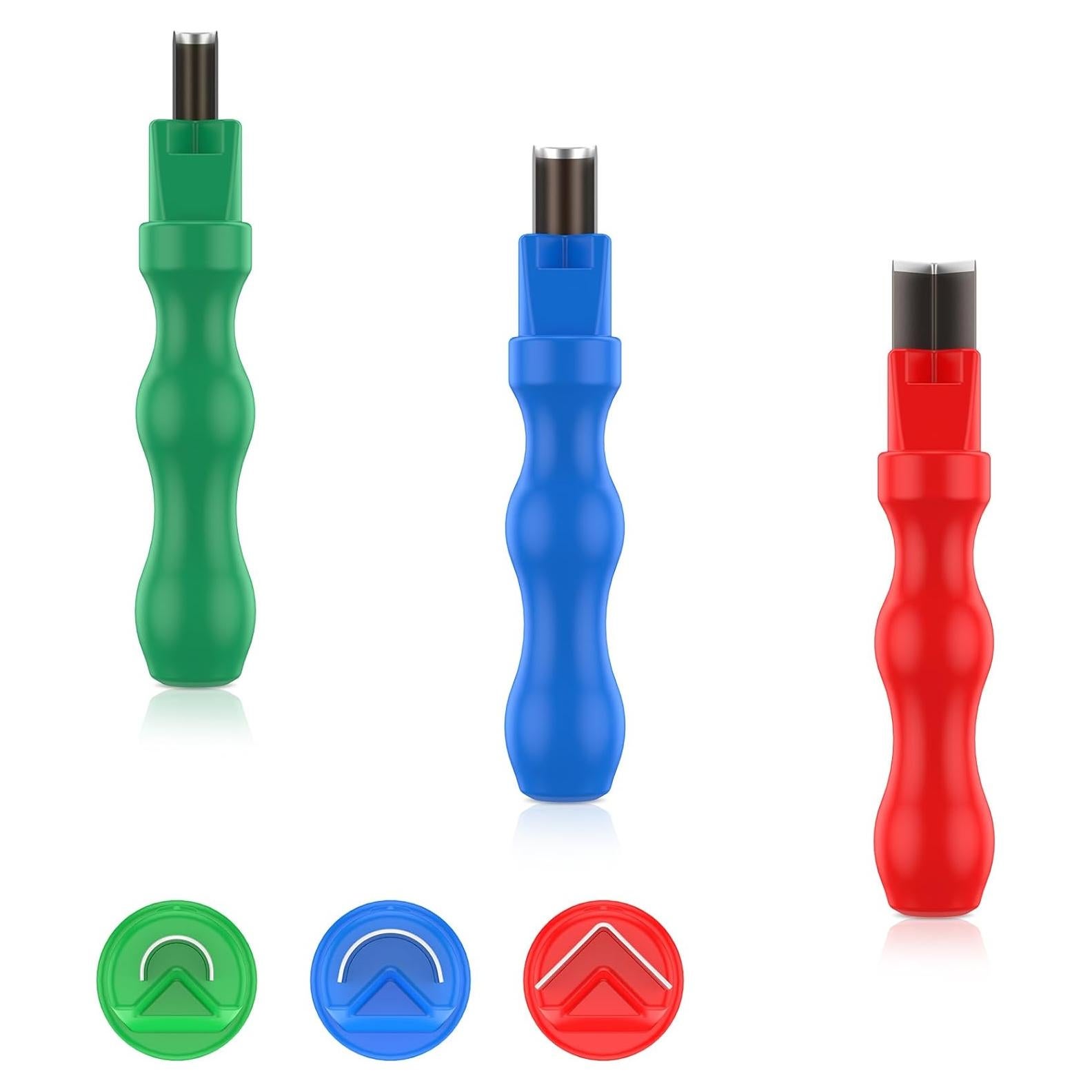 Cortador de Luz Neón SHASUXTING 3 Piezas Acero HSS