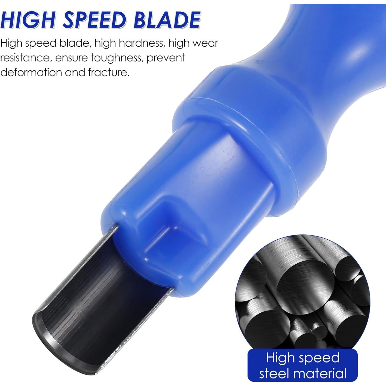 Cortador de Luz Neón SHASUXTING 3 Piezas Acero HSS