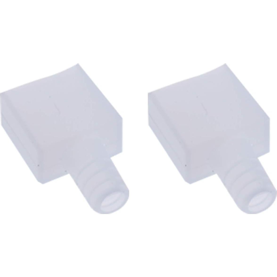 Kit de 20 tapas de cable y finales Shine Decor para luces LED 6x12mm