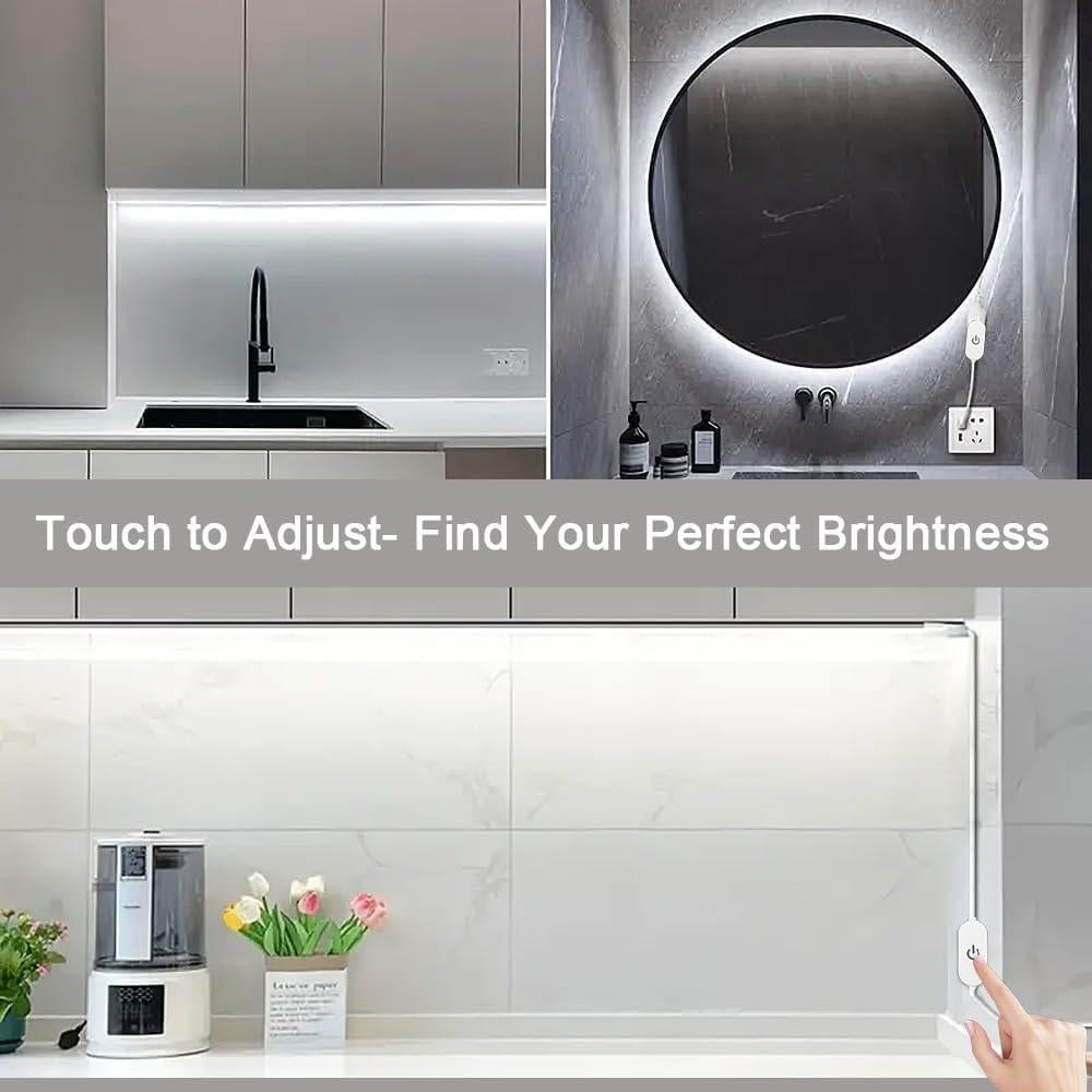 Tira de Luz LED Neón Blanca 5m XZKJ Dimmable USB Impermeable