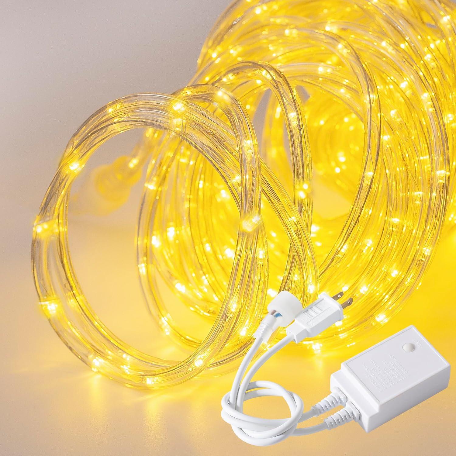 Luces de Cuerda LED Impermeables CHORLED 6.1m Blanco Cálido