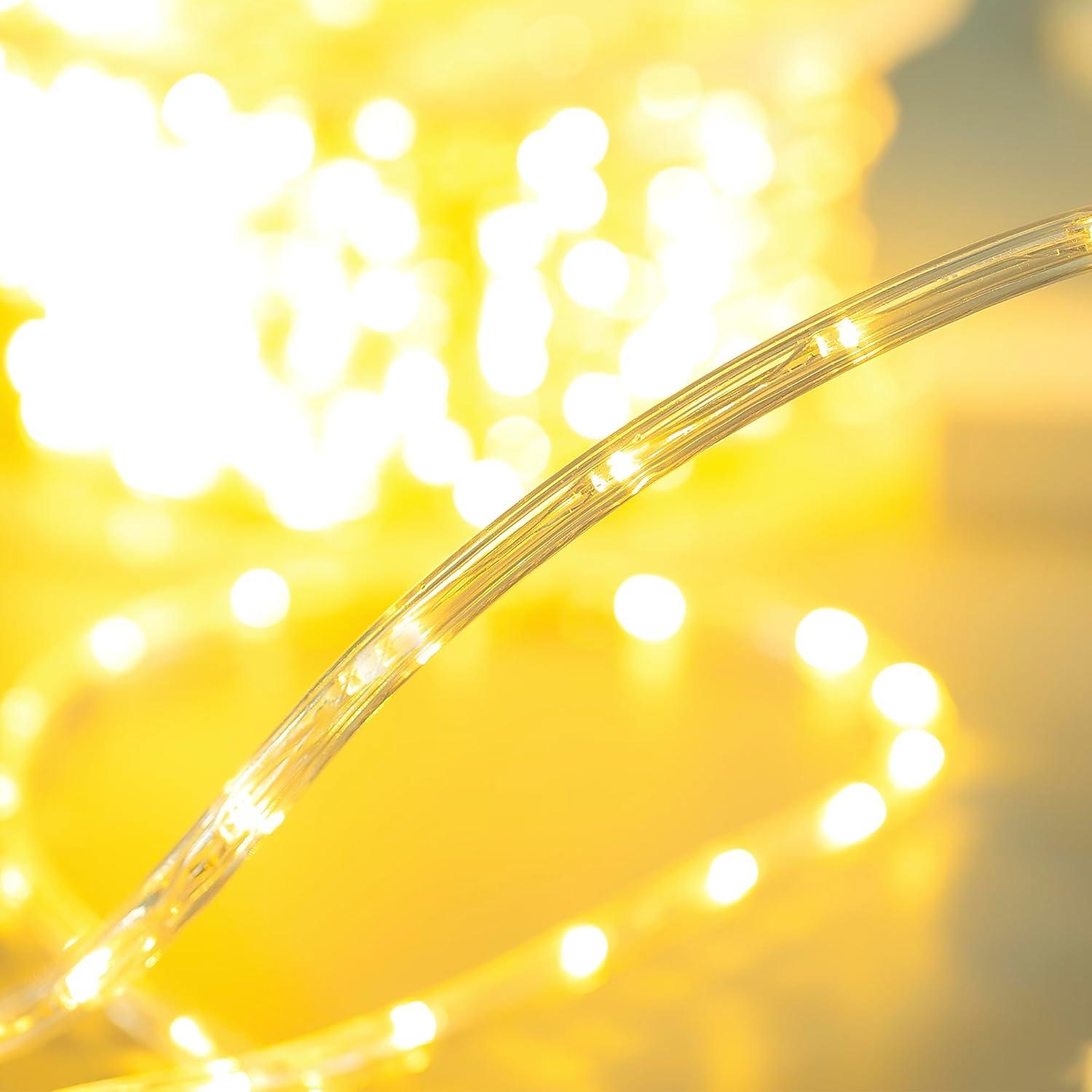 Luces de Cuerda LED Impermeables CHORLED 6.1m Blanco Cálido