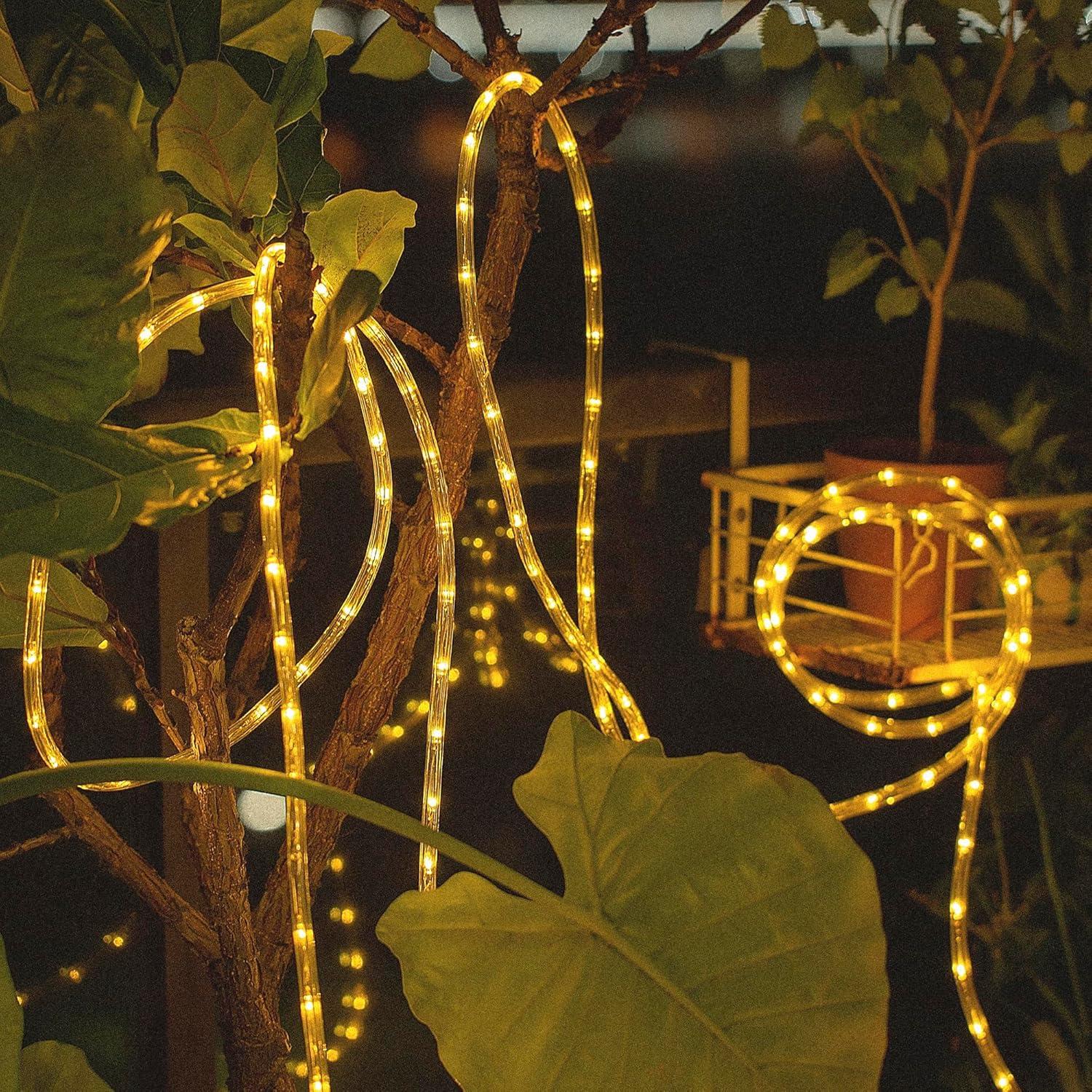 Luces de Cuerda LED Impermeables CHORLED 6.1m Blanco Cálido