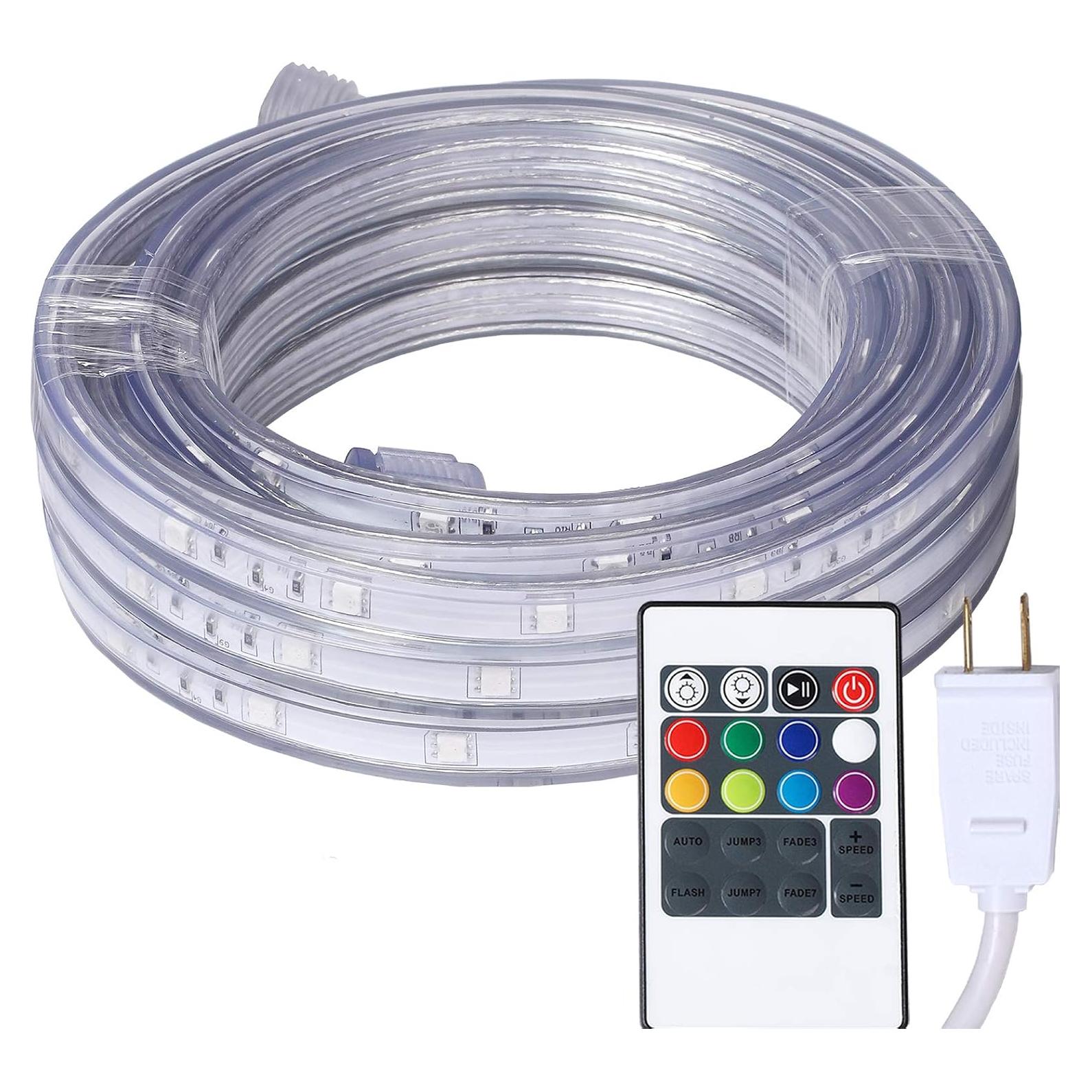 Tira de Luz LED RGB 5m Areful con Control Remoto y Resistente al Agua