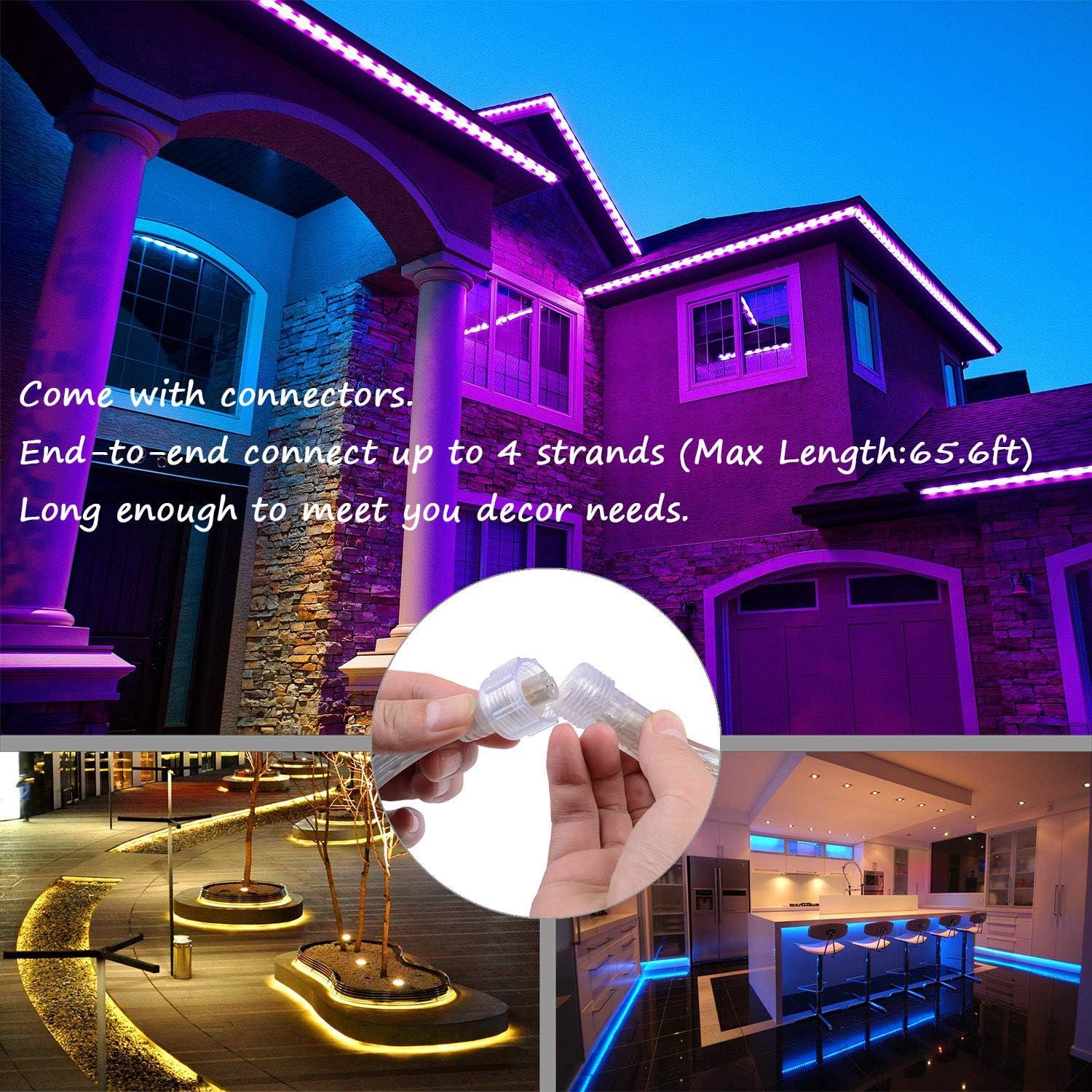 Tira de Luz LED RGB 5m Areful con Control Remoto y Resistente al Agua