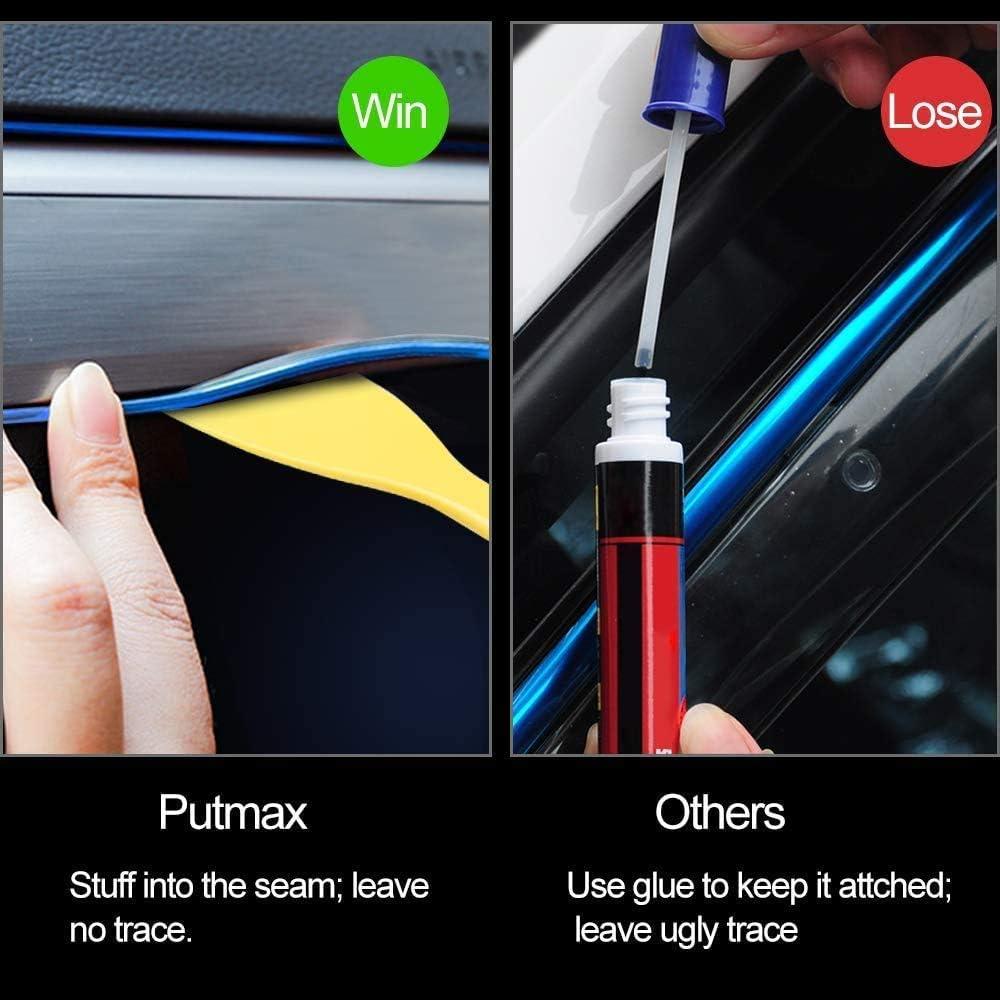 Luces de Coche ABALDI EL Wire 5m Rojo Flexible Impermeable