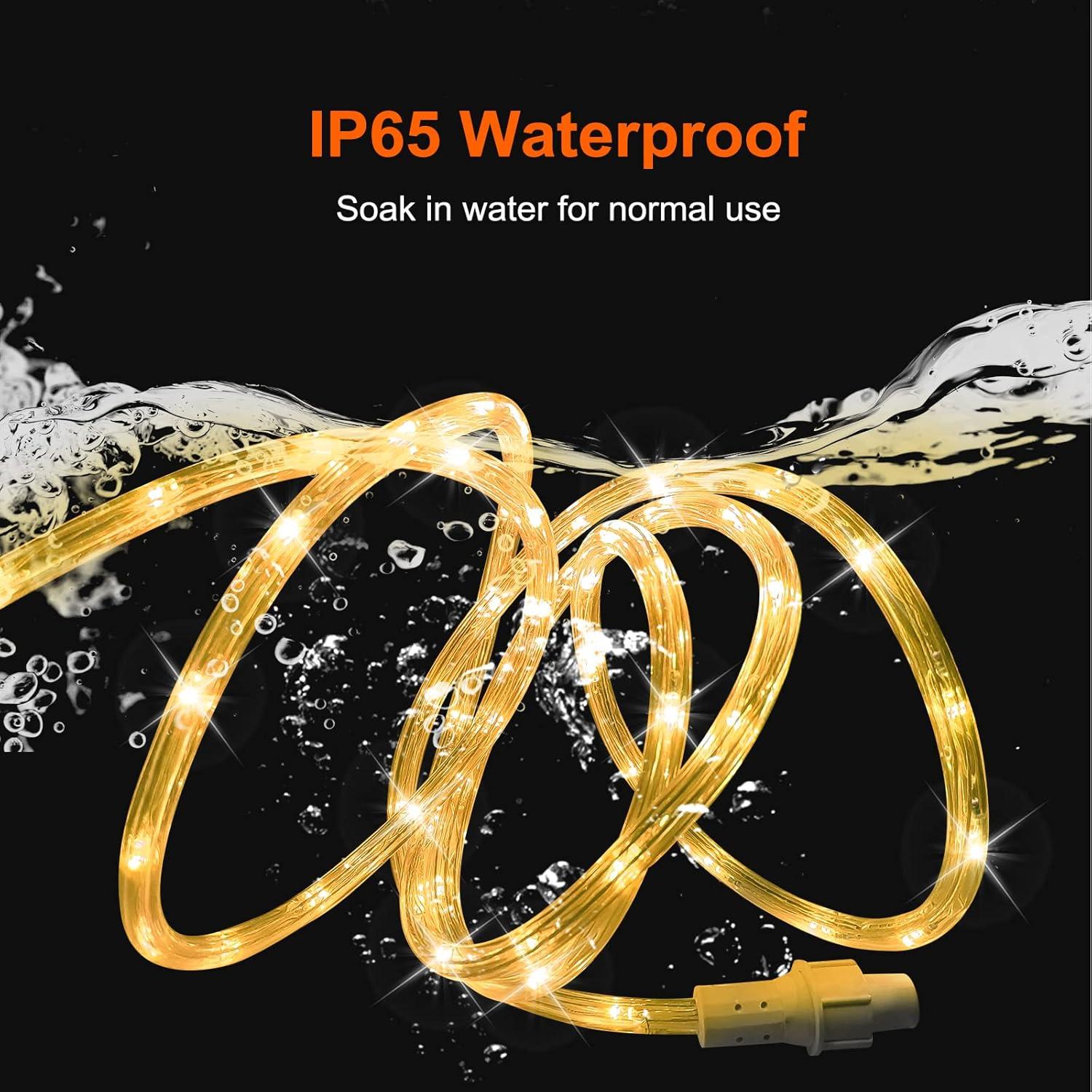 Luces de Cuerda LED SINGCHUNGTE 15m 16 Colores Control Remoto