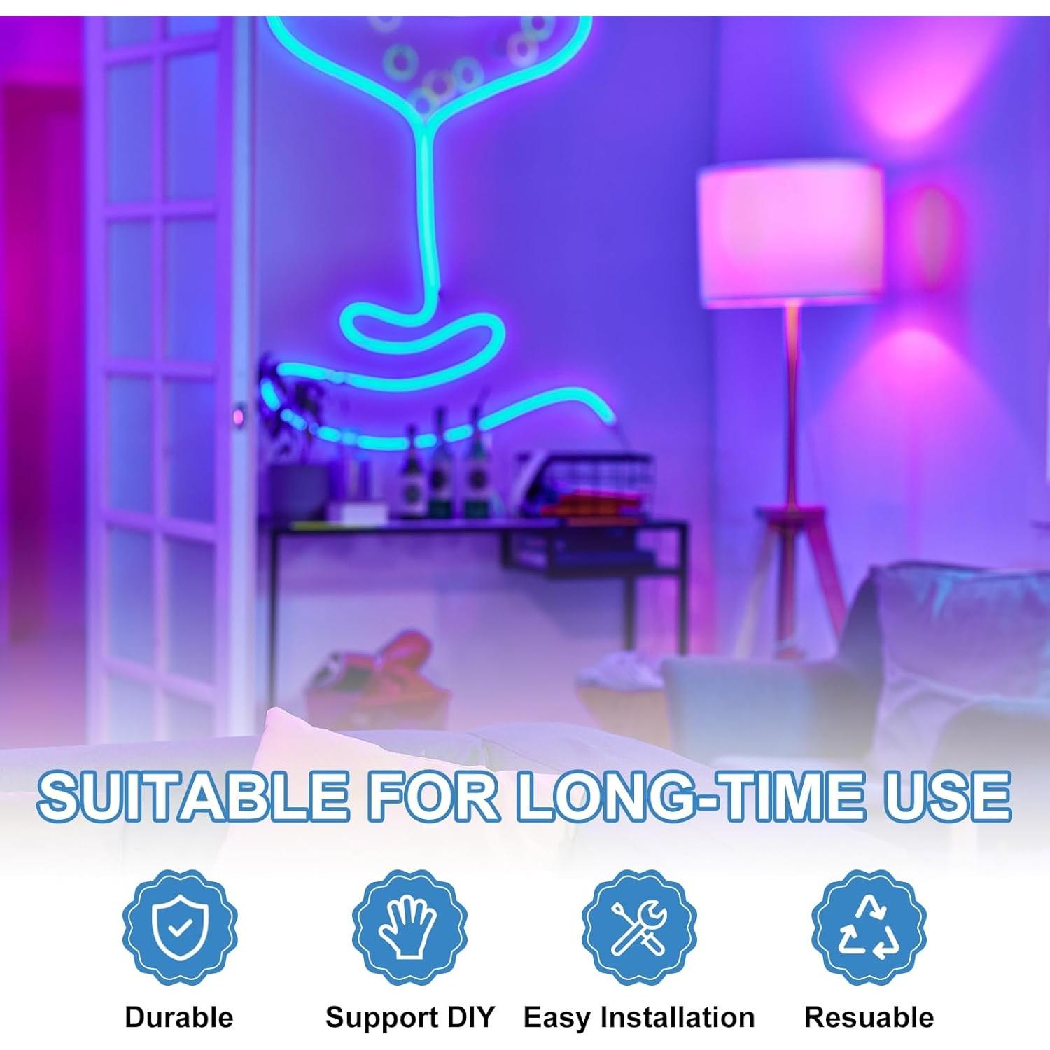 Clips de Montaje para Tiras LED PATIKIL 36pcs 12-12.5mm