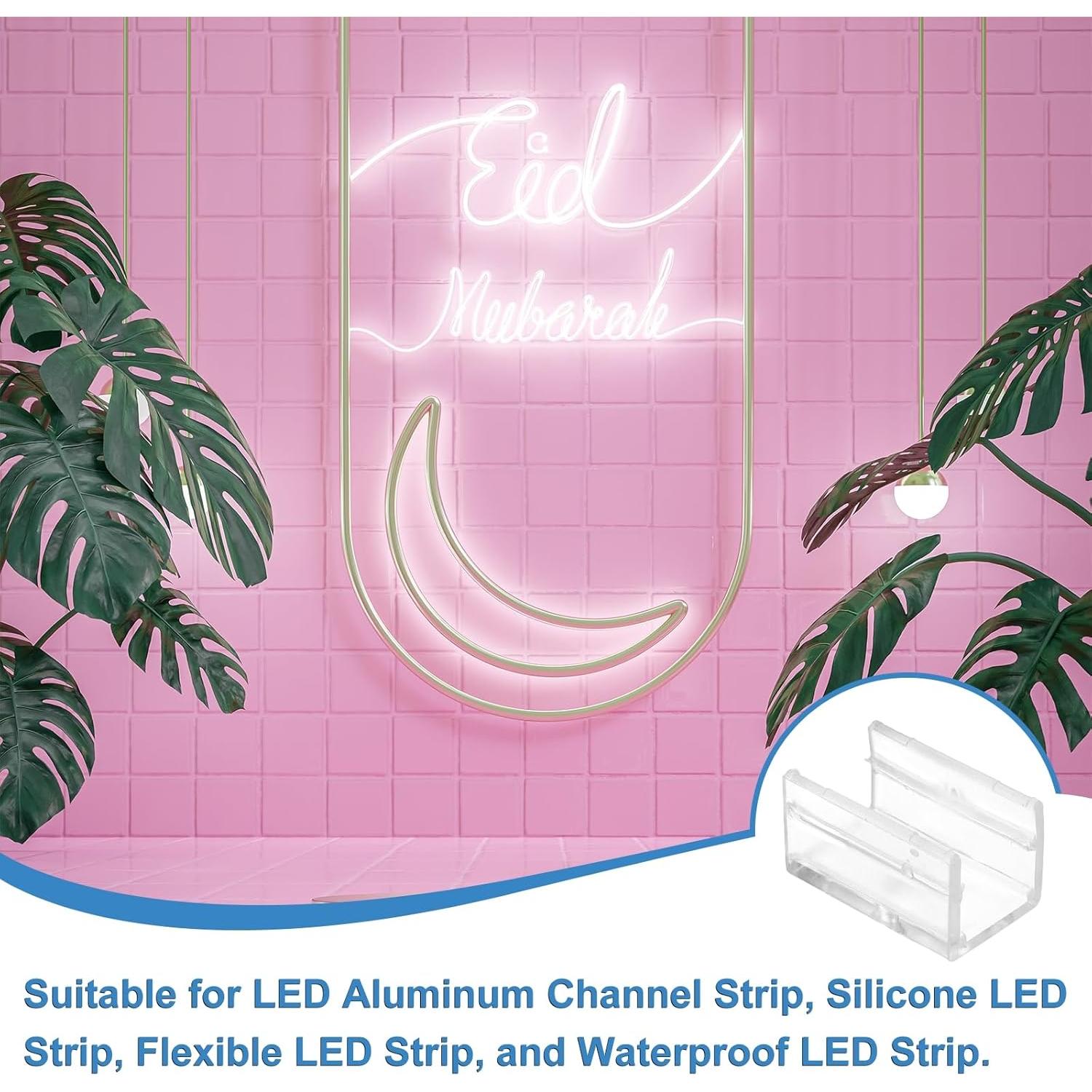 Clips de Montaje para Tiras LED PATIKIL 36pcs 12-12.5mm