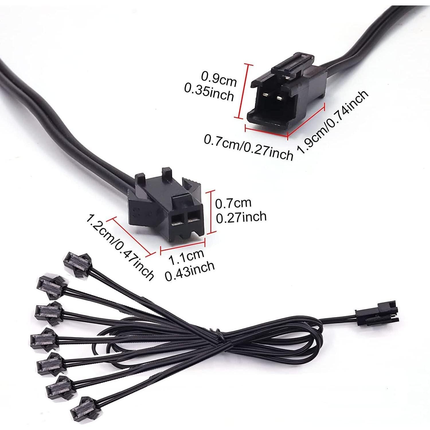 Divisor de Conector EL 7 en 1 Nuestro Mejor para Tira LED