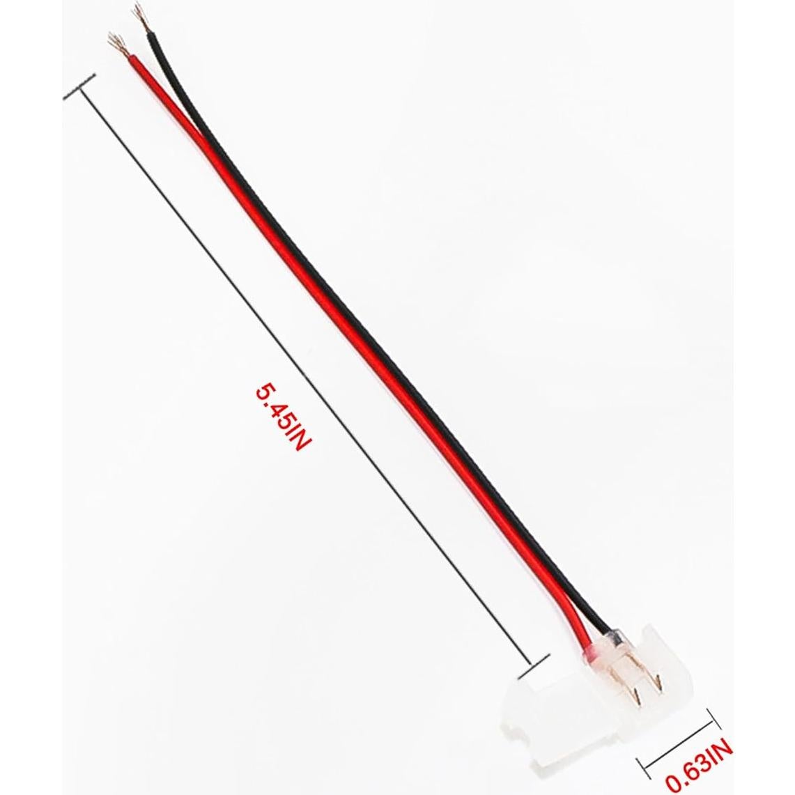 Kit de Conectores Flexibles LED 12V 10 Piezas Clips Impermeables