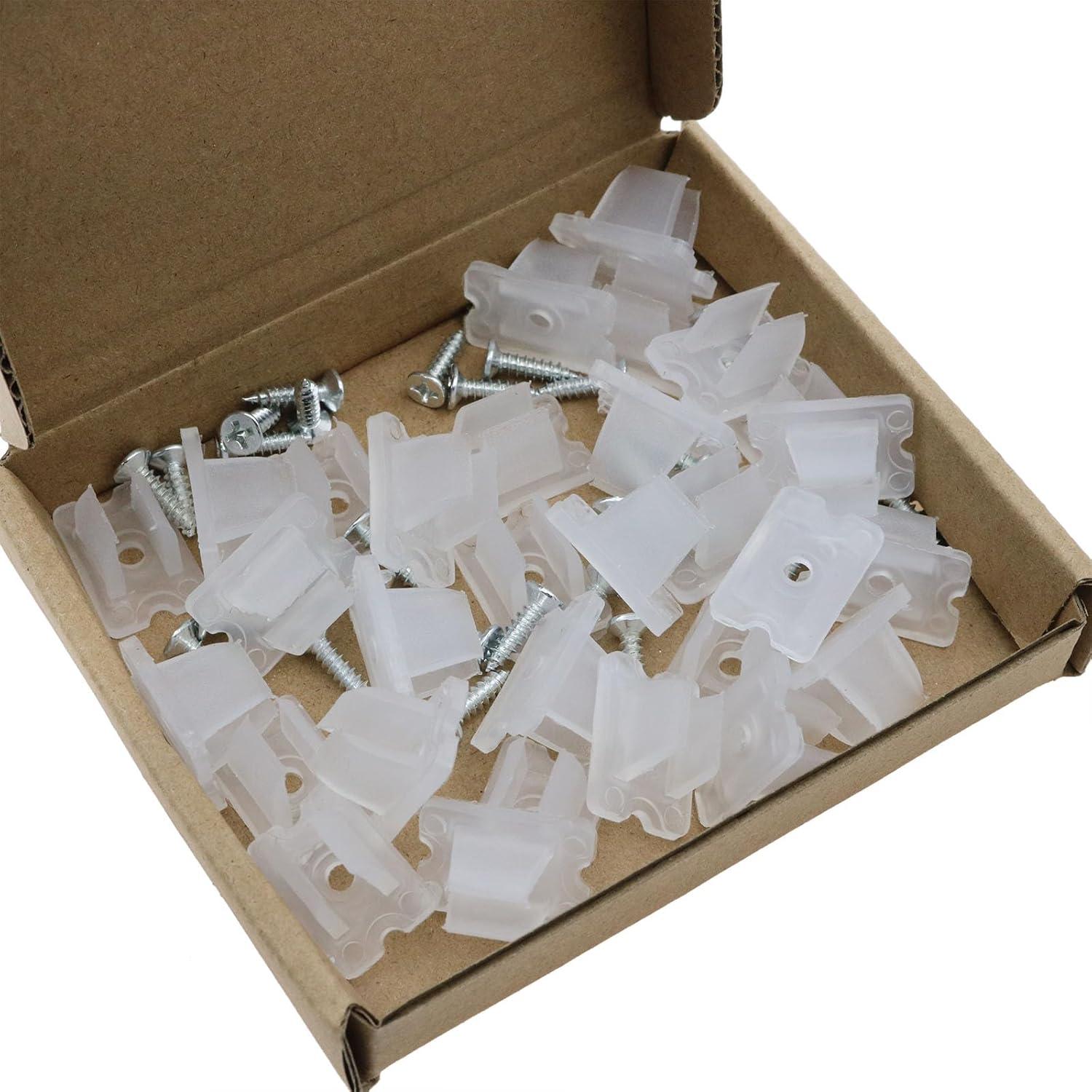 Clips de Montaje para Tiras LED Sunnates 30PCS 5-6mm