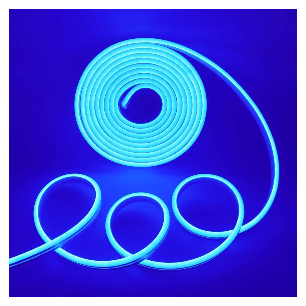 Tira de Luz Neón LED XUNATA 5m Azul 600 LEDs DC 12V