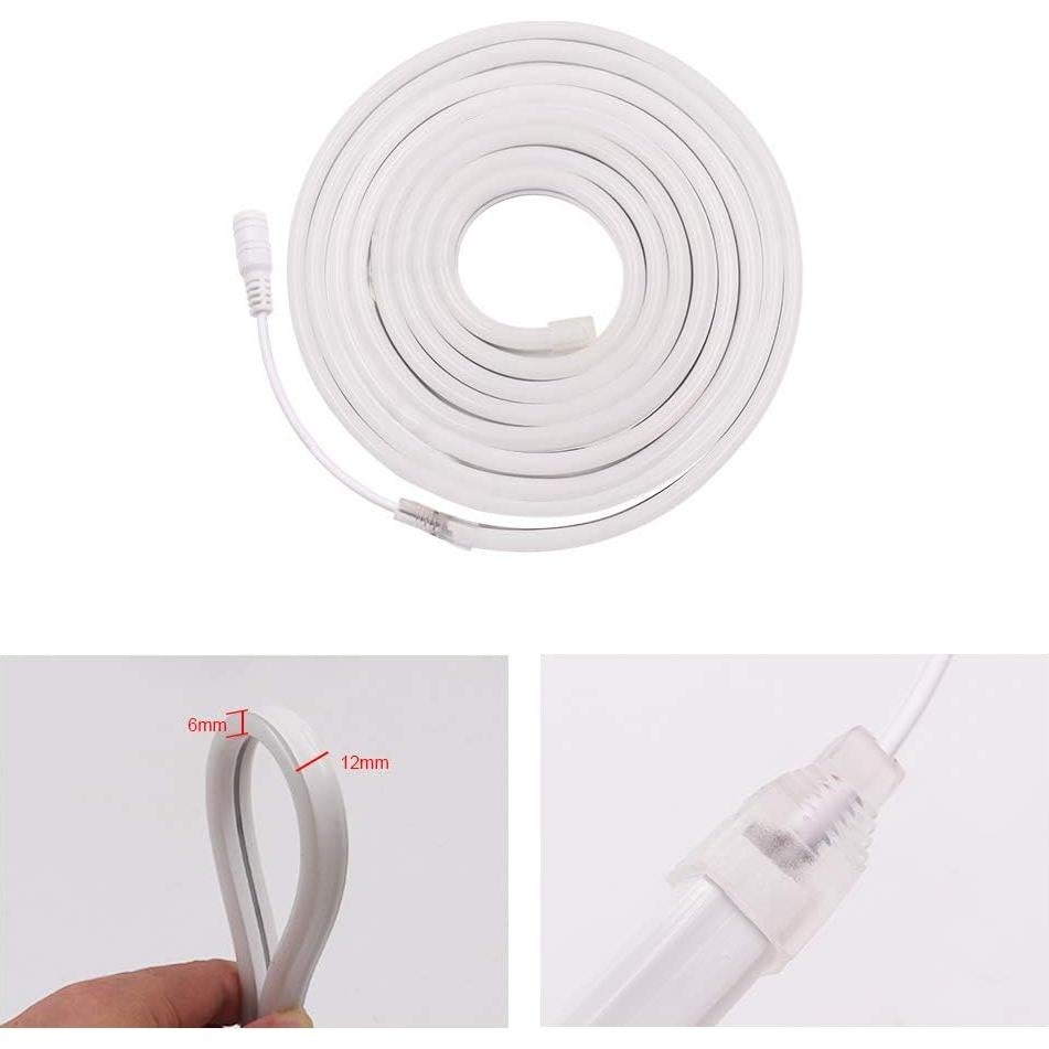 Tira de Luz Neón LED XUNATA 5m Azul 600 LEDs DC 12V