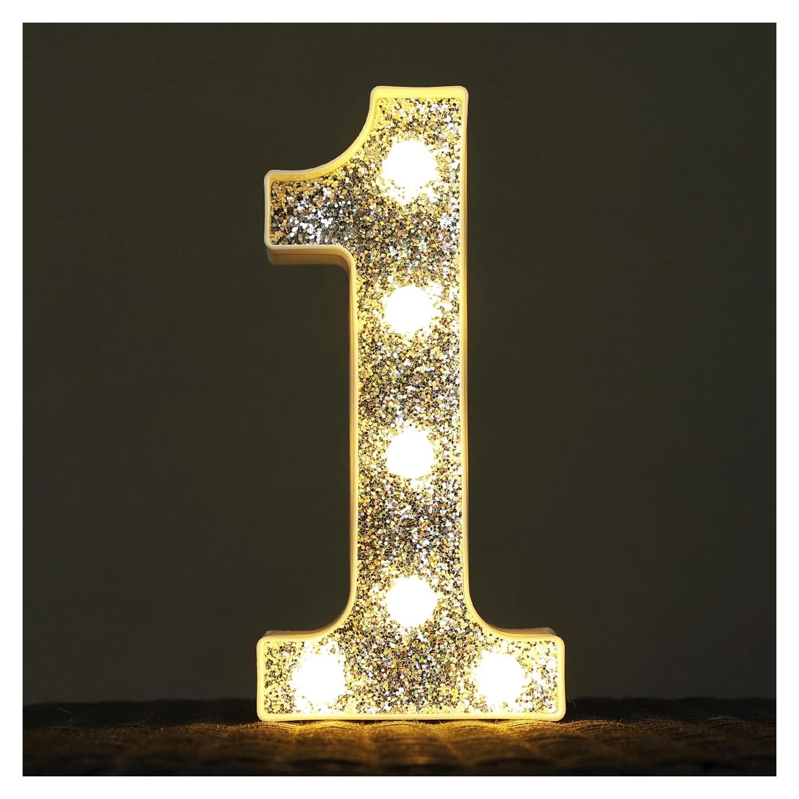 Letras Iluminadas LED Marquee KANLONG - 26 Letras + 10 Números