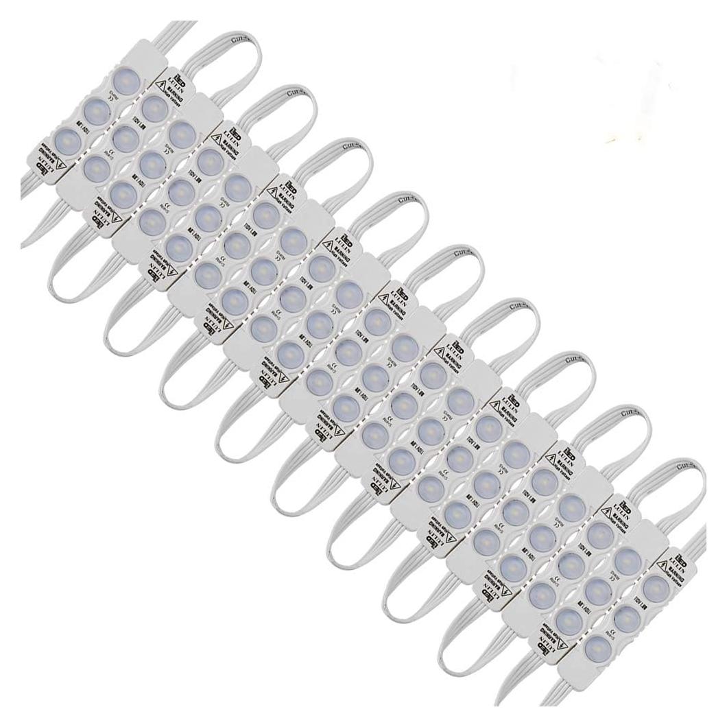 Tiras LED Módulo Lulin 100PCS 1.8W Blancas 16.5m IP67