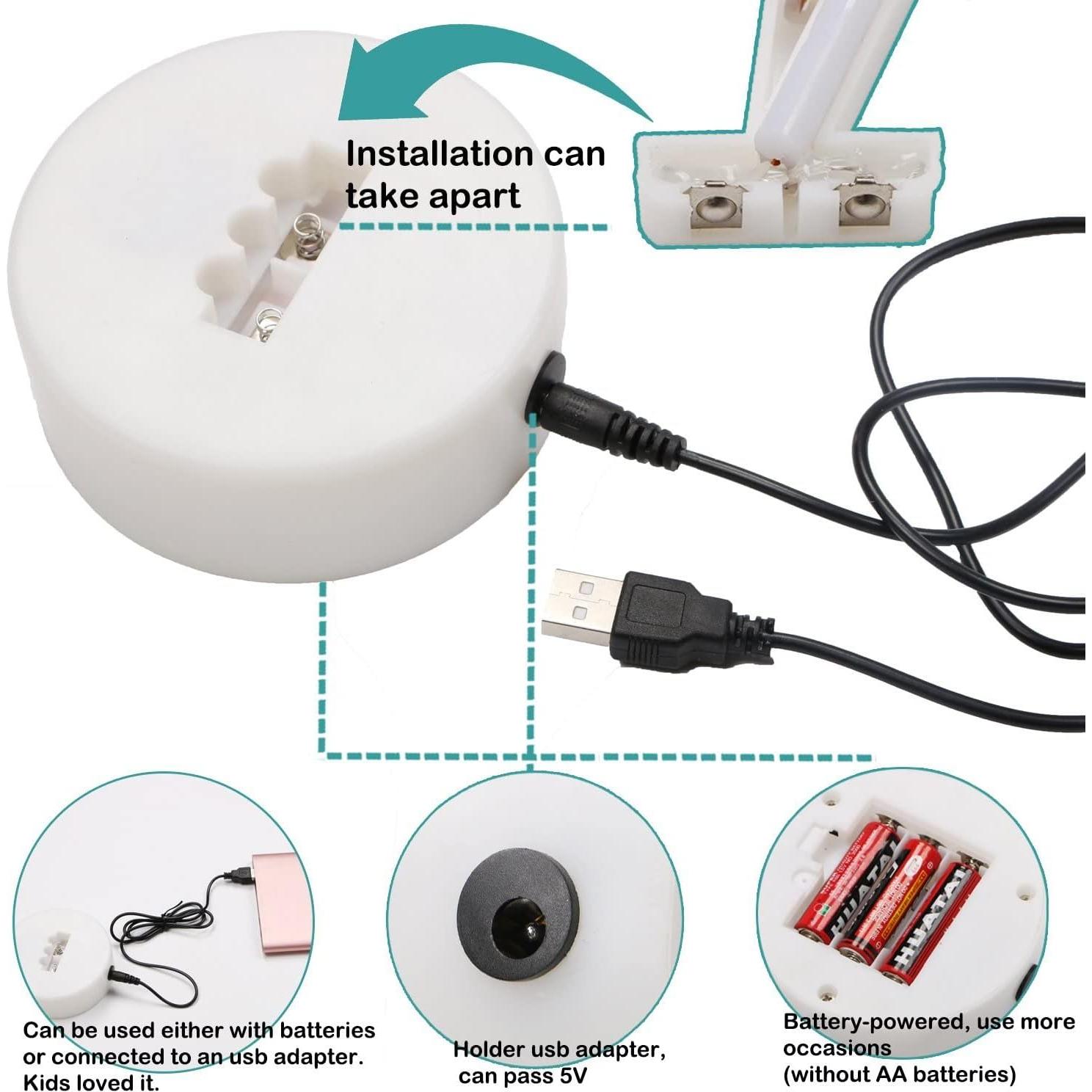 Letrero de luz de neón arcoíris Nordstylee LED 30x16 cm