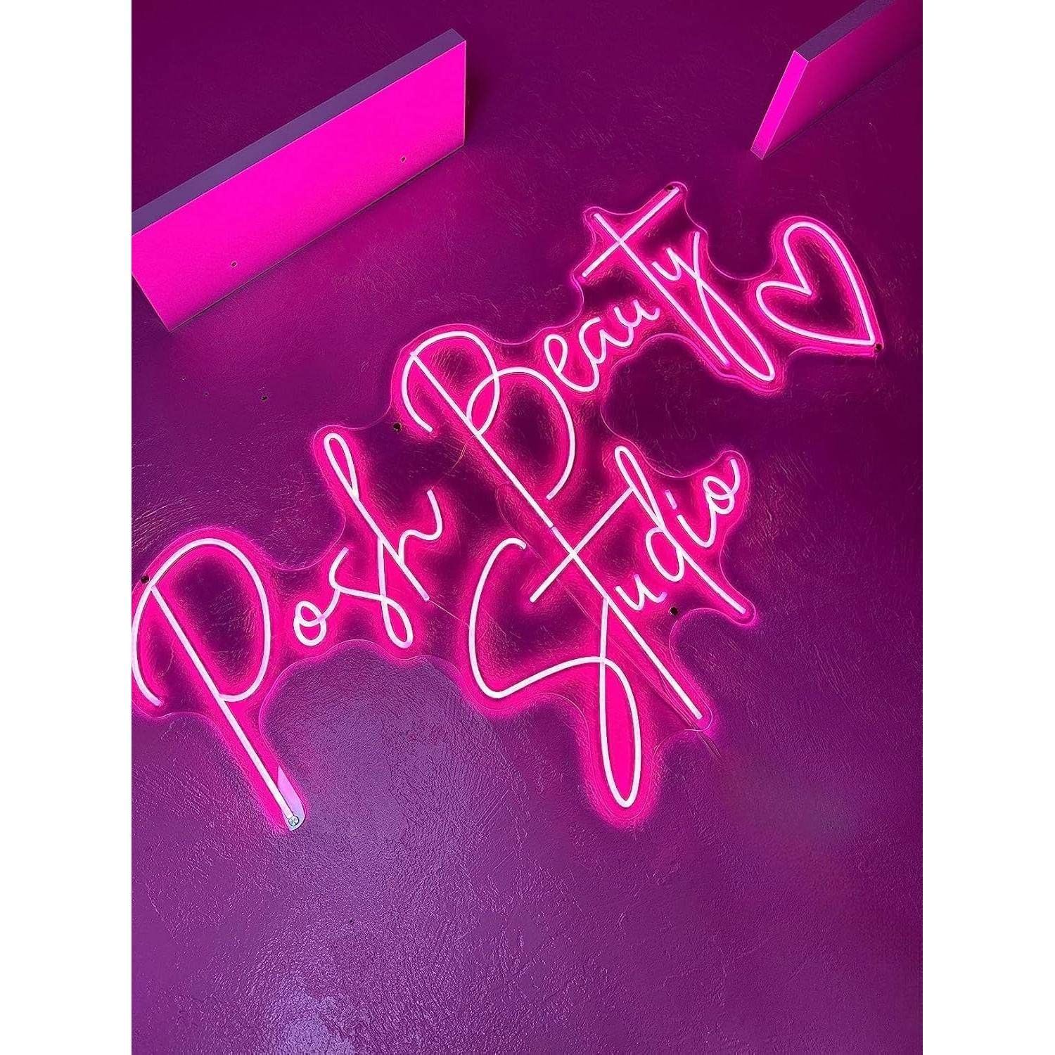 Letrero de Neón Personalizado LED Raniya 76.2x18.3 cm