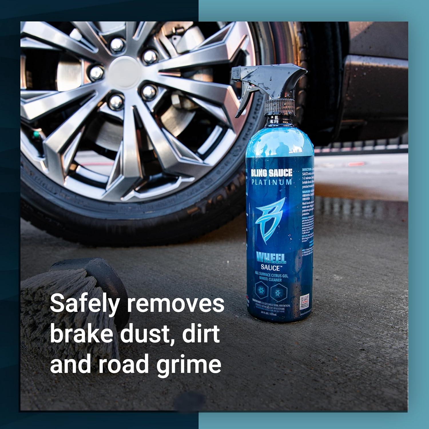 Gel Limpiador de Ruedas Bling Sauce 680ml Cítrico Concentrado