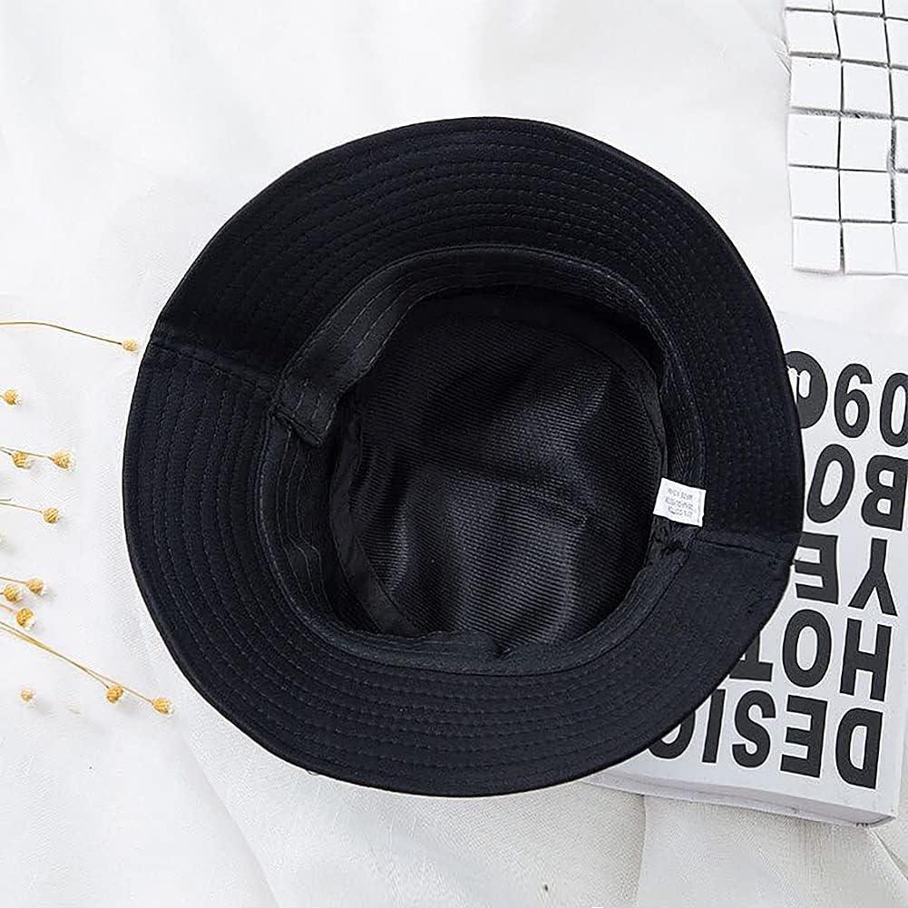 Sombrero de Cubo Bordado XYIYI Algodón Unisex Playa