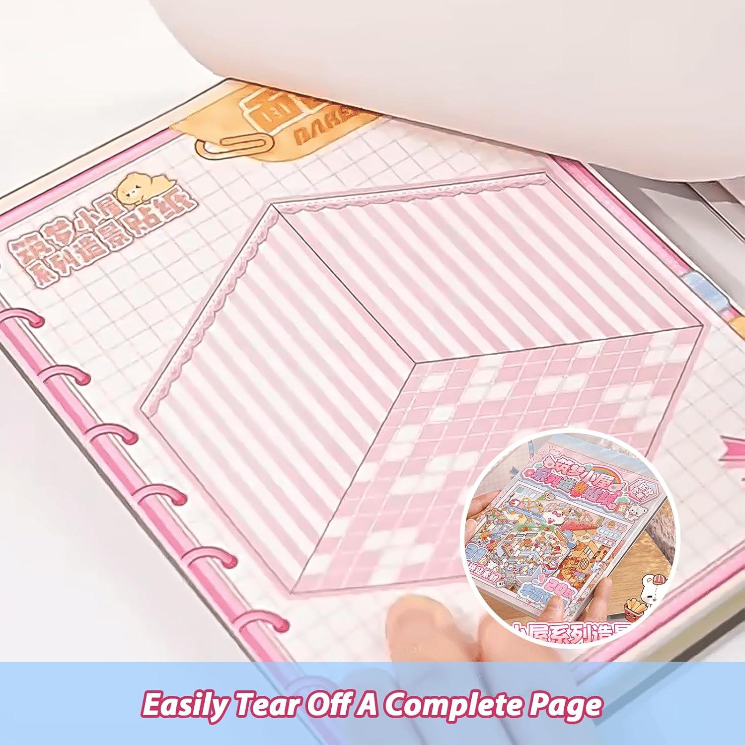 20 Juegos de Pegatinas 3D DIY TIYIMIYUXU para Adultos