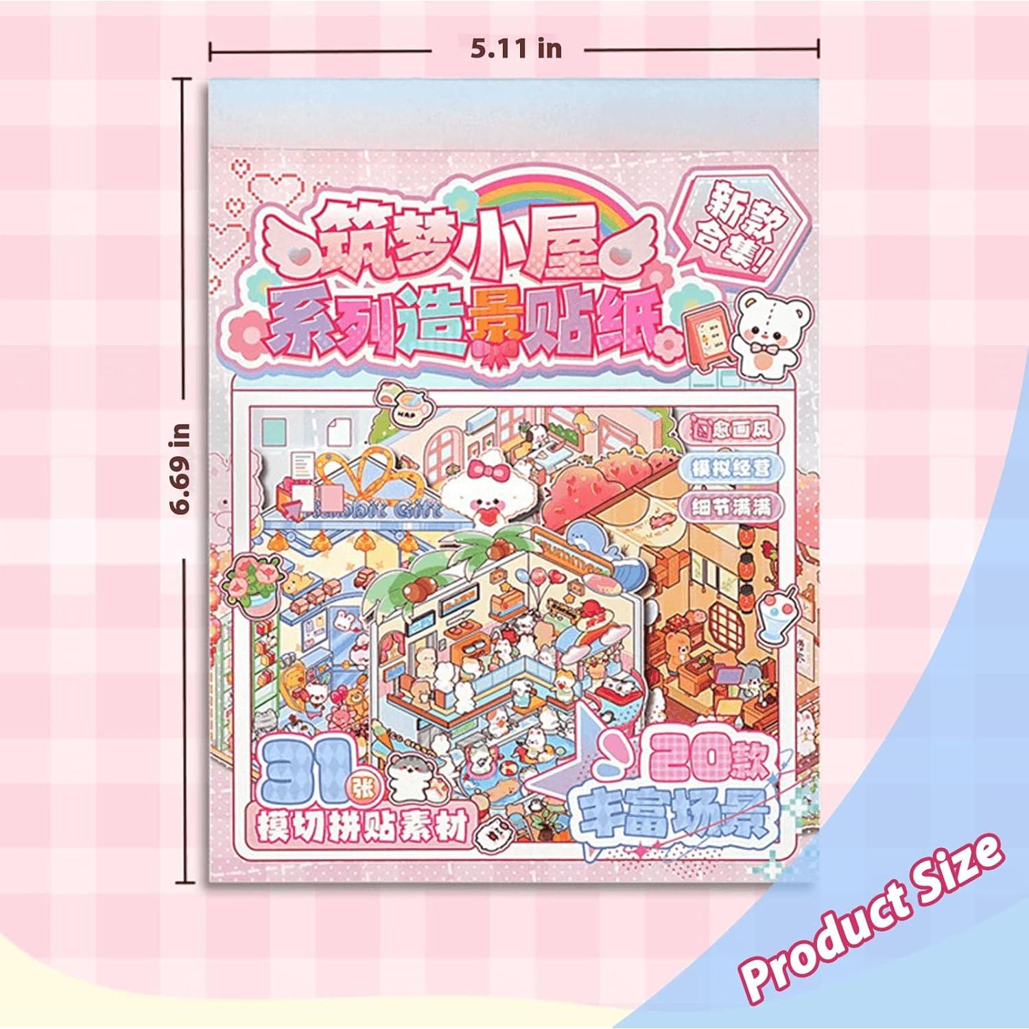 20 Juegos de Pegatinas 3D DIY TIYIMIYUXU para Adultos