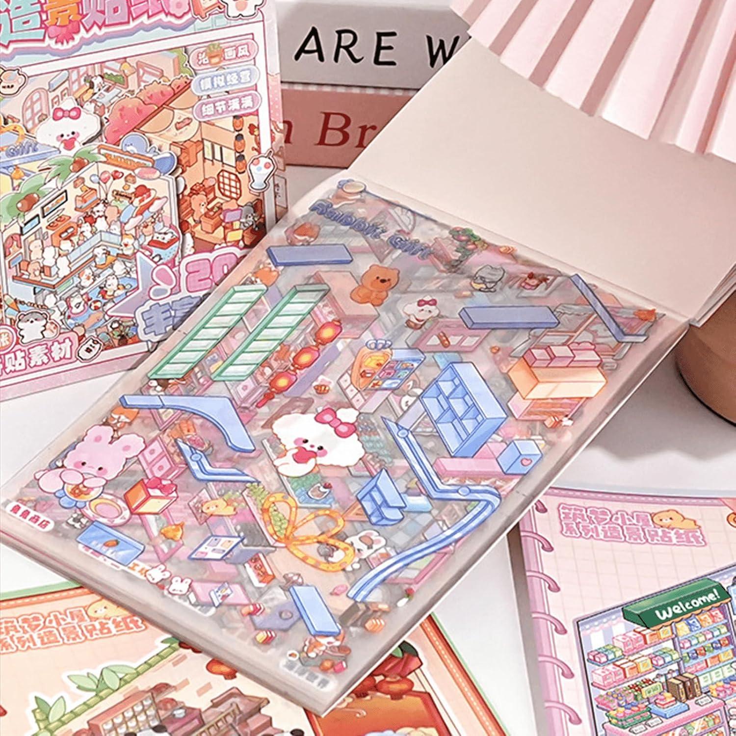 20 Juegos de Pegatinas 3D DIY TIYIMIYUXU para Adultos