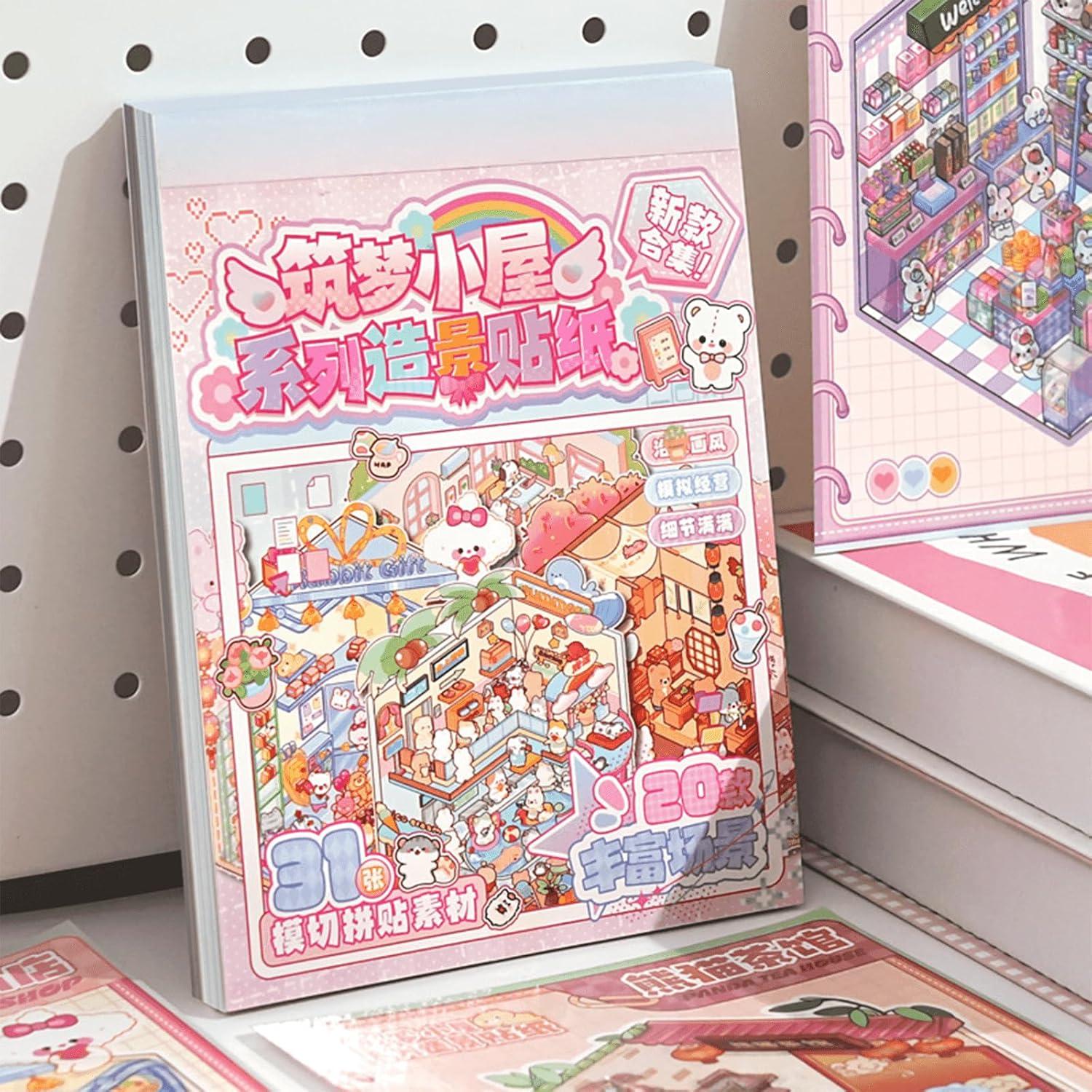 20 Juegos de Pegatinas 3D DIY TIYIMIYUXU para Adultos