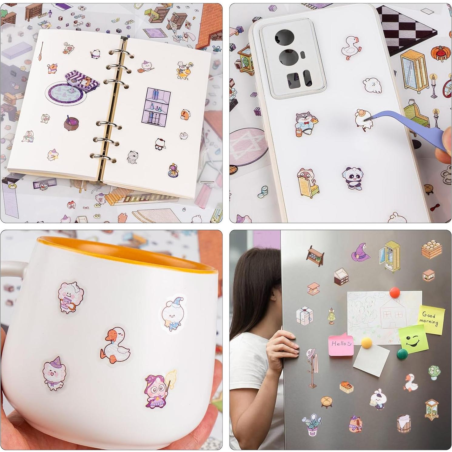 Set de Stickers 3D HFKPJRT Casa Halloween 22.6x18.7cm