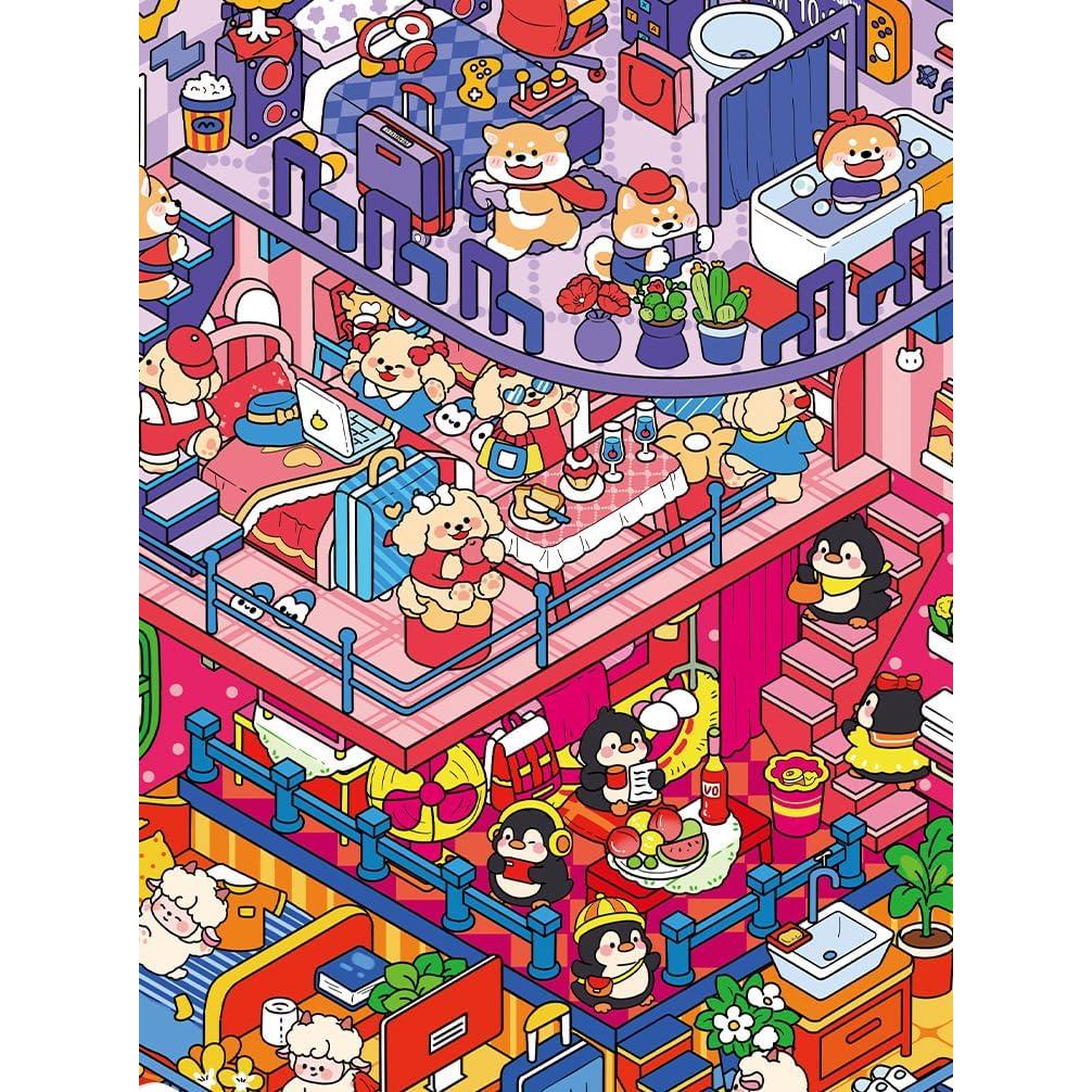 Kit de Manualidades Iooresbeul - Pegatinas 3D Reutilizables