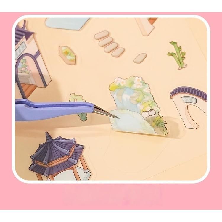 Set de Pegatinas 3D Terapéuticas Luzhans - 20 Temas Creativos