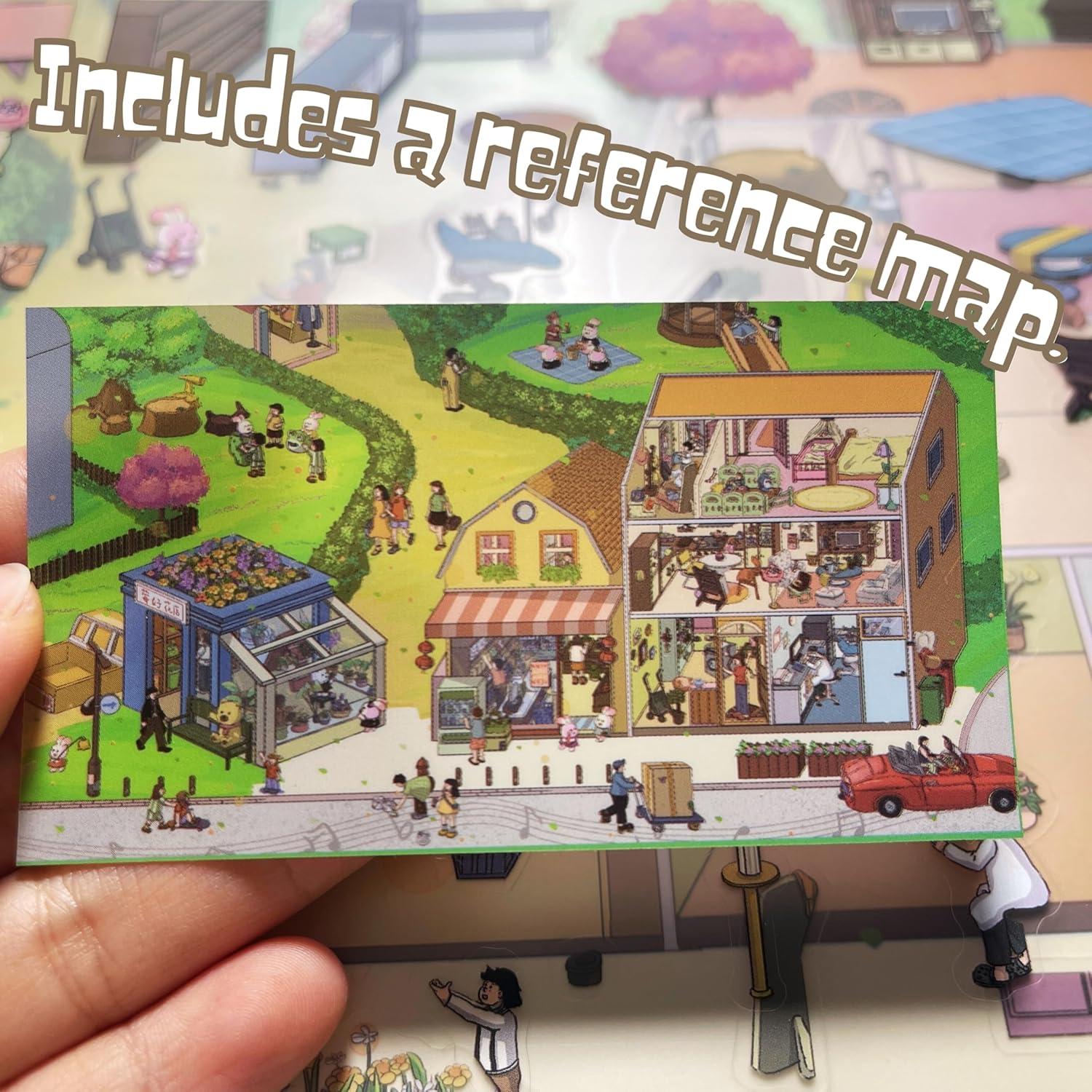 Pegatinas de Escena DIY ictbqqdt - Ciudad de la Música Mediodía