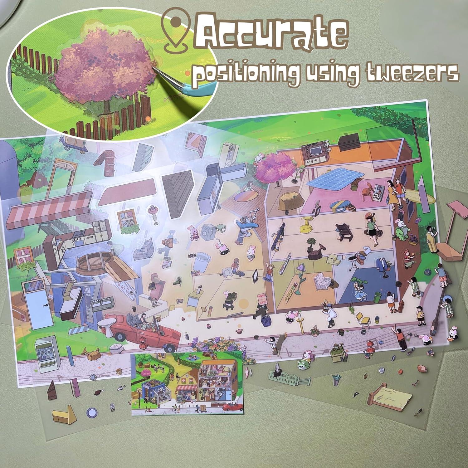 Pegatinas de Escena DIY ictbqqdt - Ciudad de la Música Mediodía