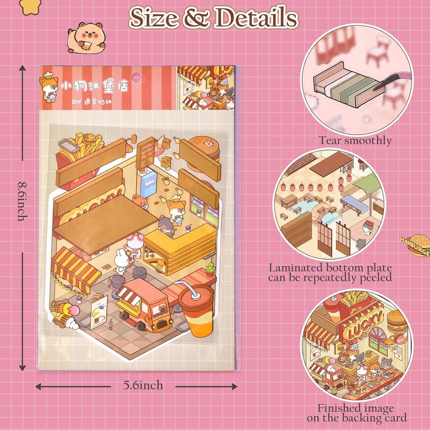 Kit de Pegatinas 3D Snycler para Decoración DIY - 12 Juegos