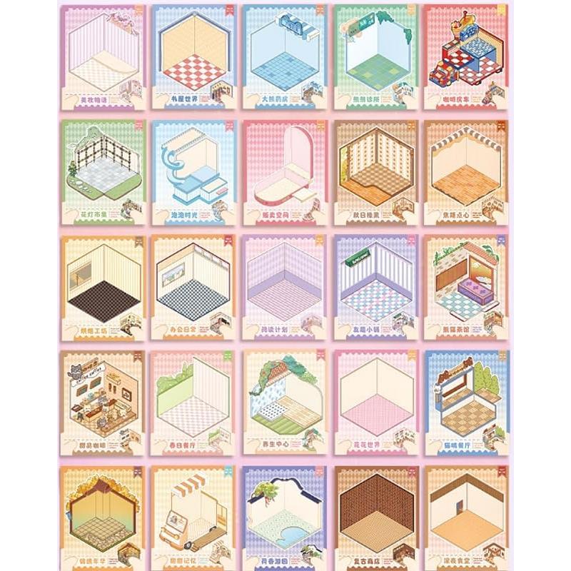 25 Conjuntos de Pegatinas 3D DIY Kaensc para Aliviar Estrés