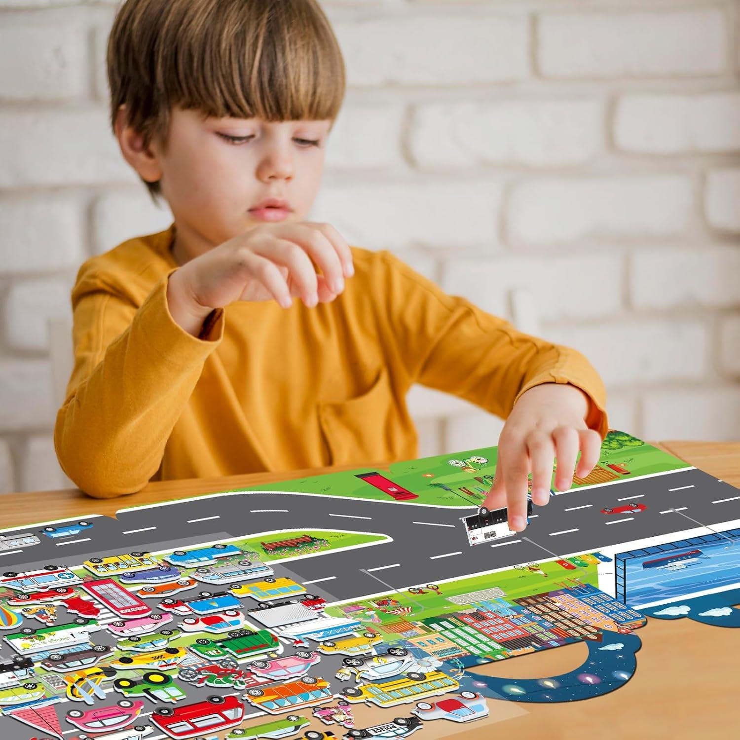 Paquete de 2 Libros de Stickers Esponjosos Elfew 3D para Niños